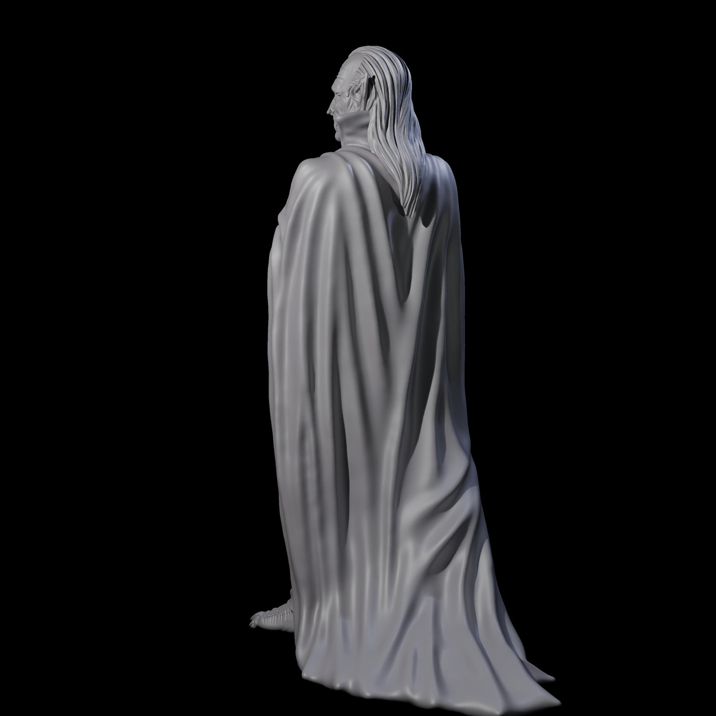 Classic Elder Vampire Miniature for Dungeons and Dragons, Pathfinder or other TTRPGs