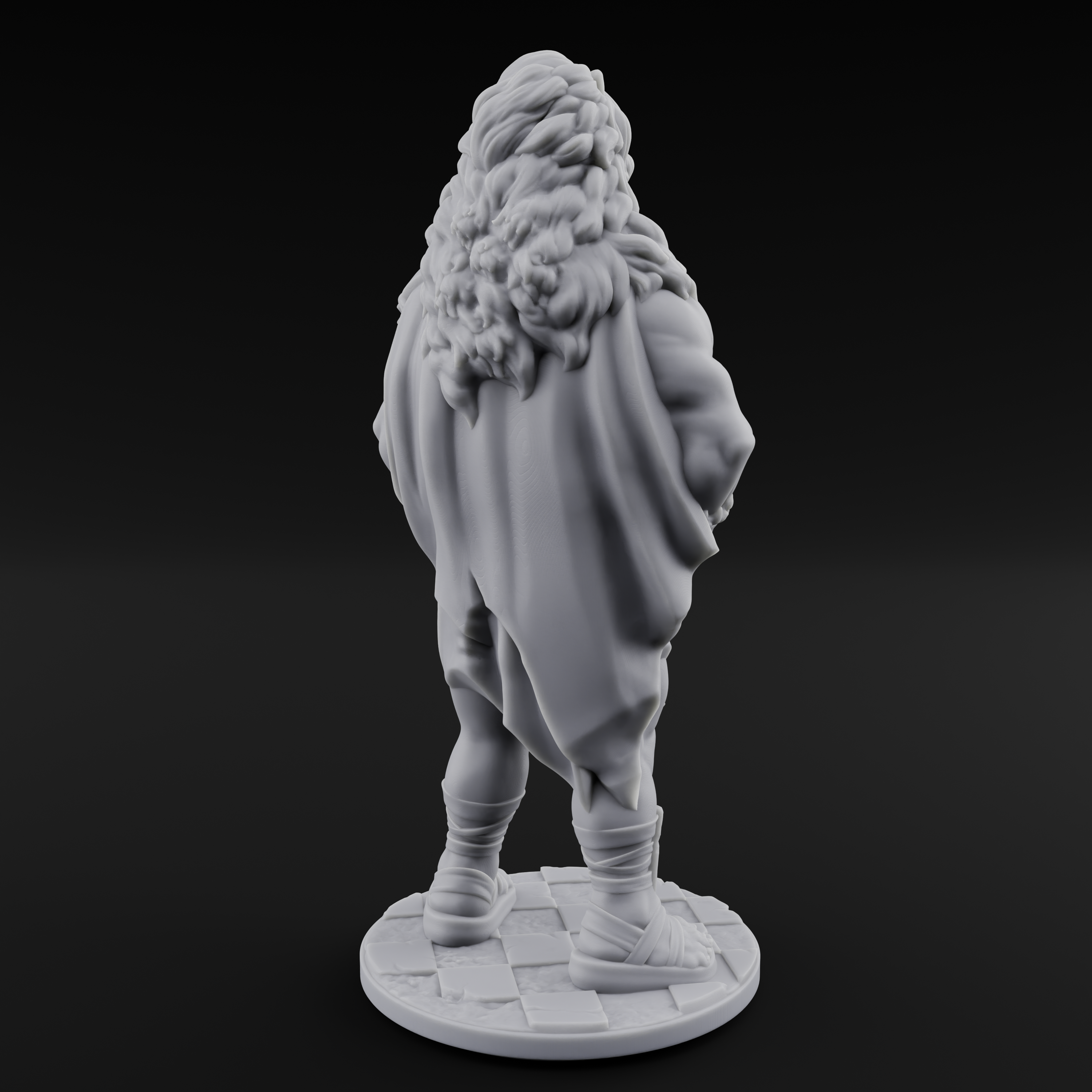 Classic Hercules Miniature for Dungeons and Dragons, Pathfinder or other TTRPGs