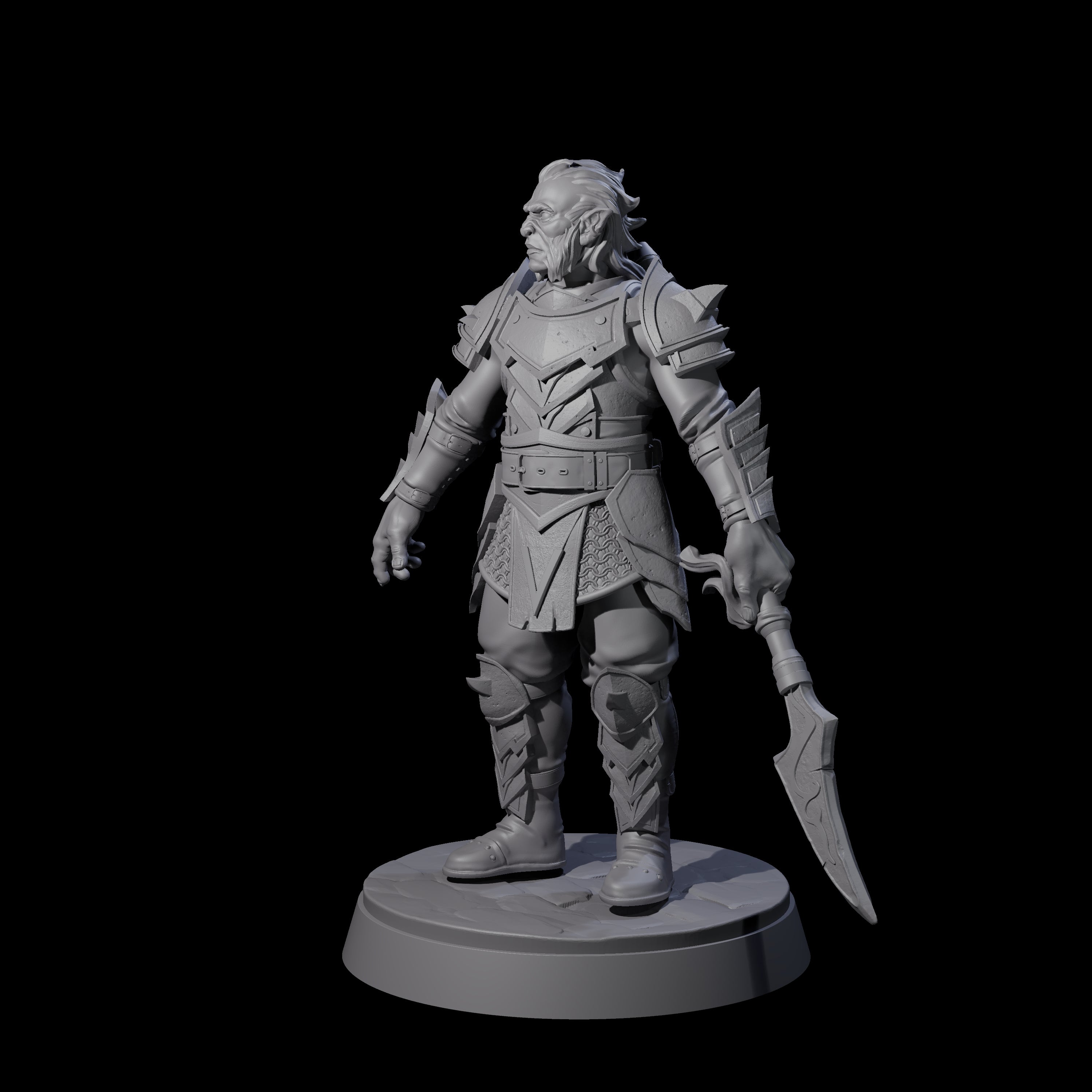Classic Hobgoblin Raider A Miniature for Dungeons and Dragons, Pathfinder or other TTRPGs