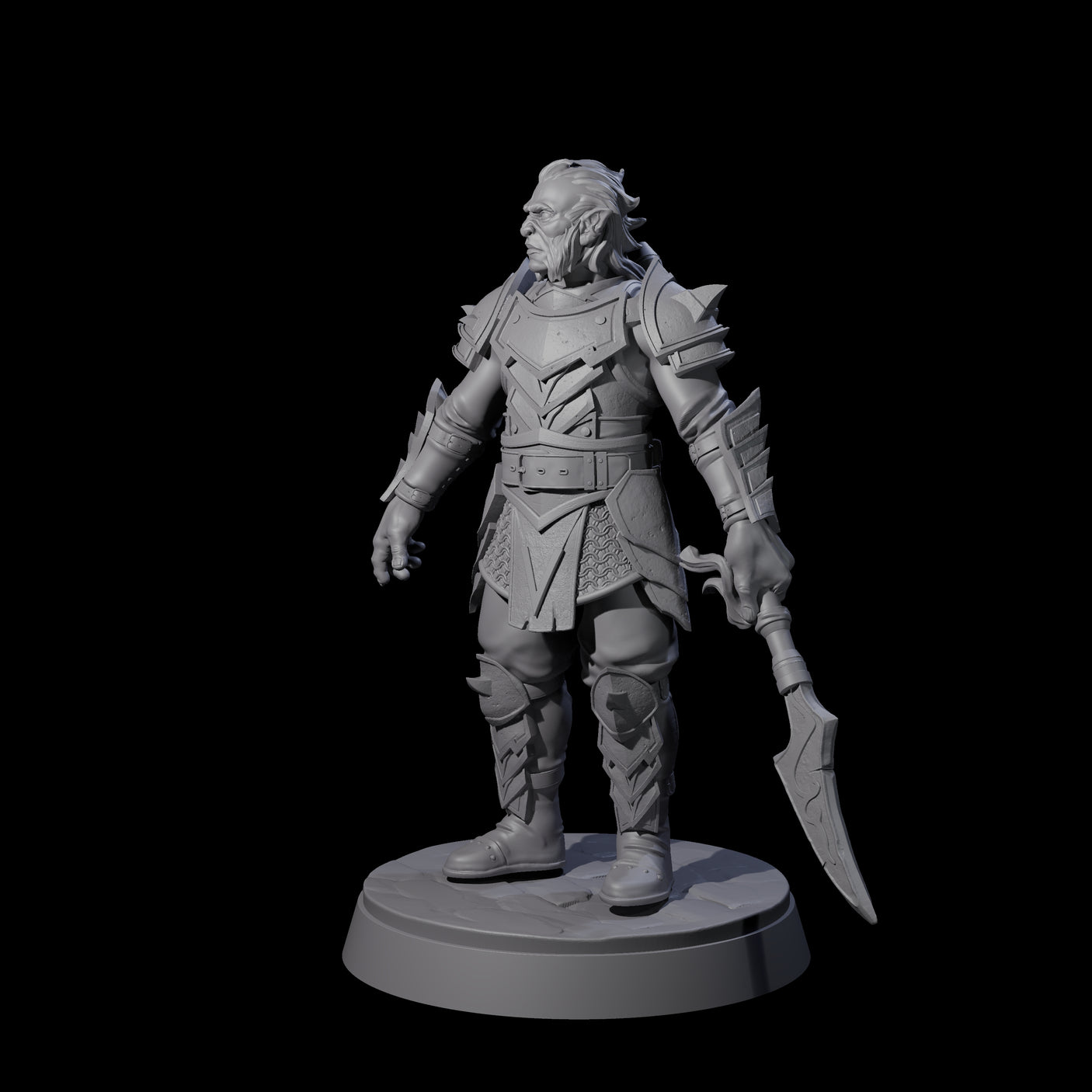 Classic Hobgoblin Raider A Miniature for Dungeons and Dragons, Pathfinder or other TTRPGs