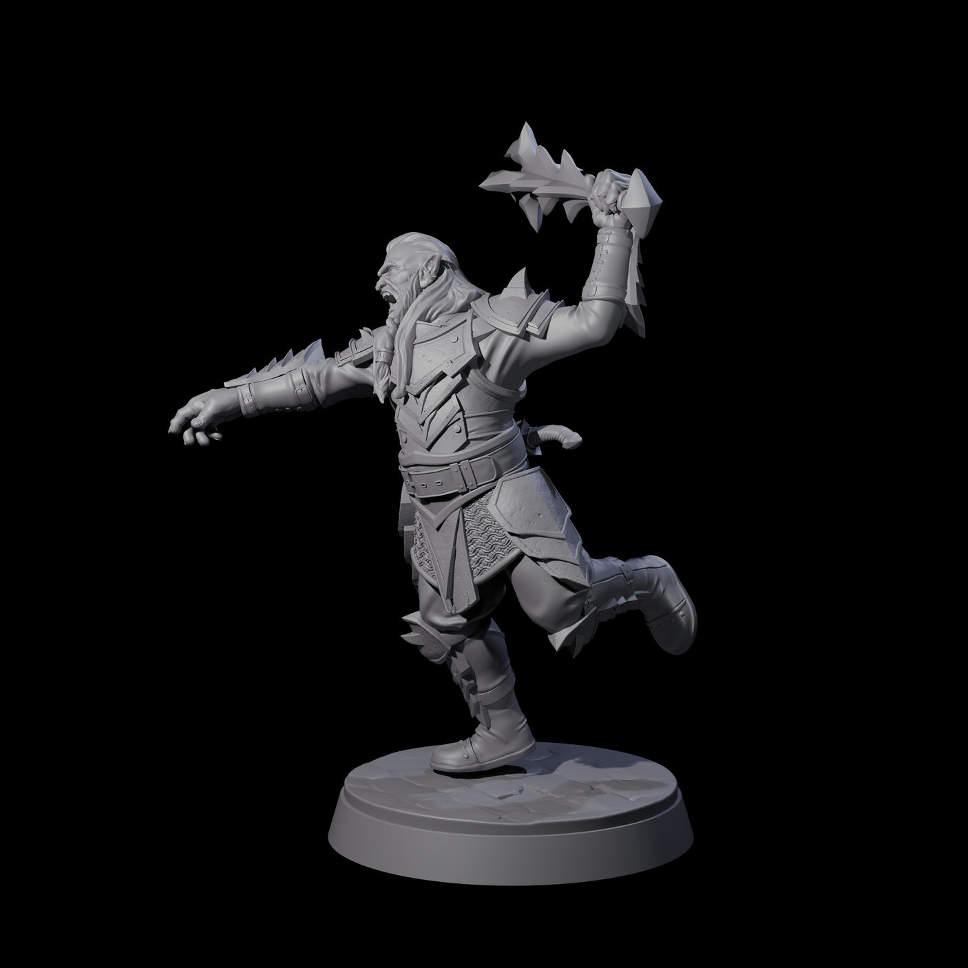 Classic Hobgoblin Raider C Miniature for Dungeons and Dragons, Pathfinder or other TTRPGs