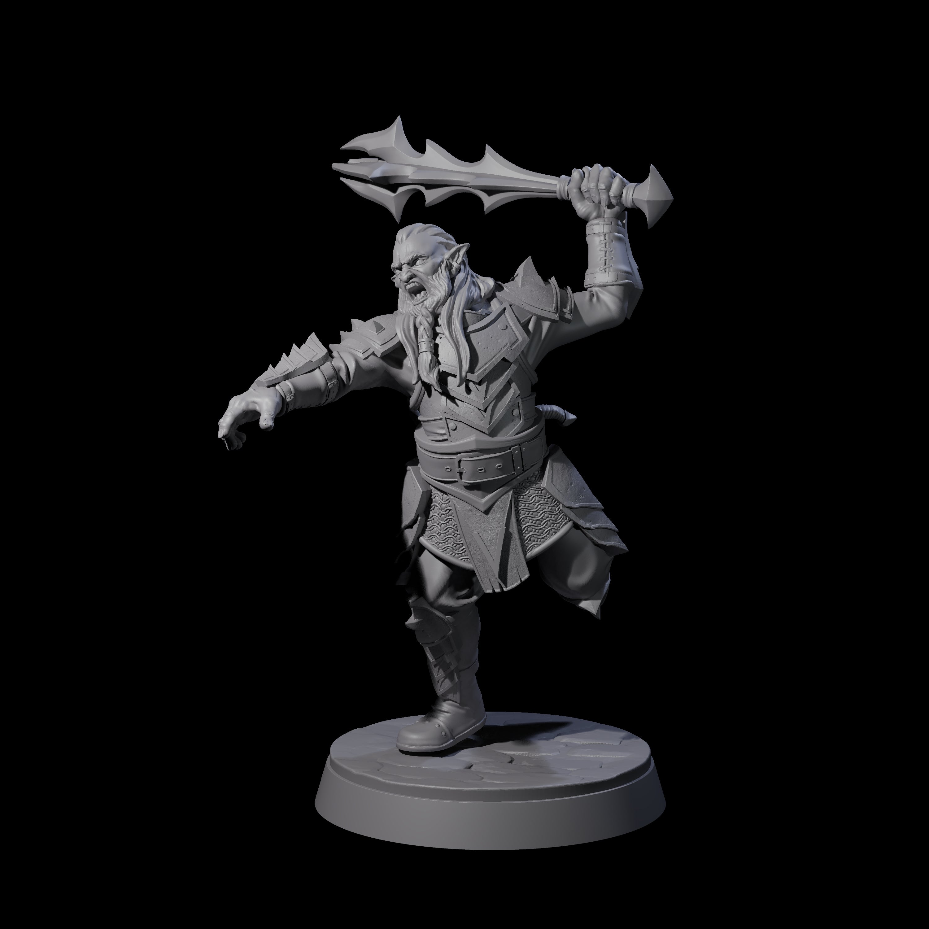 Classic Hobgoblin Raider C Miniature for Dungeons and Dragons, Pathfinder or other TTRPGs