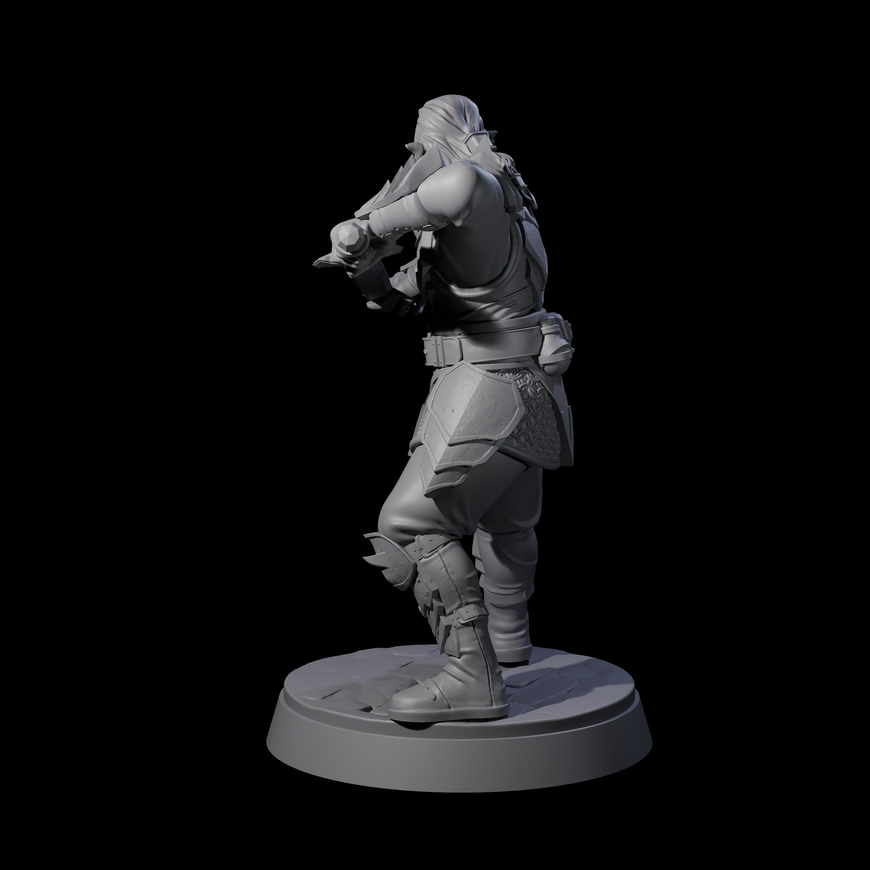 Classic Hobgoblin Raider D Miniature for Dungeons and Dragons, Pathfinder or other TTRPGs