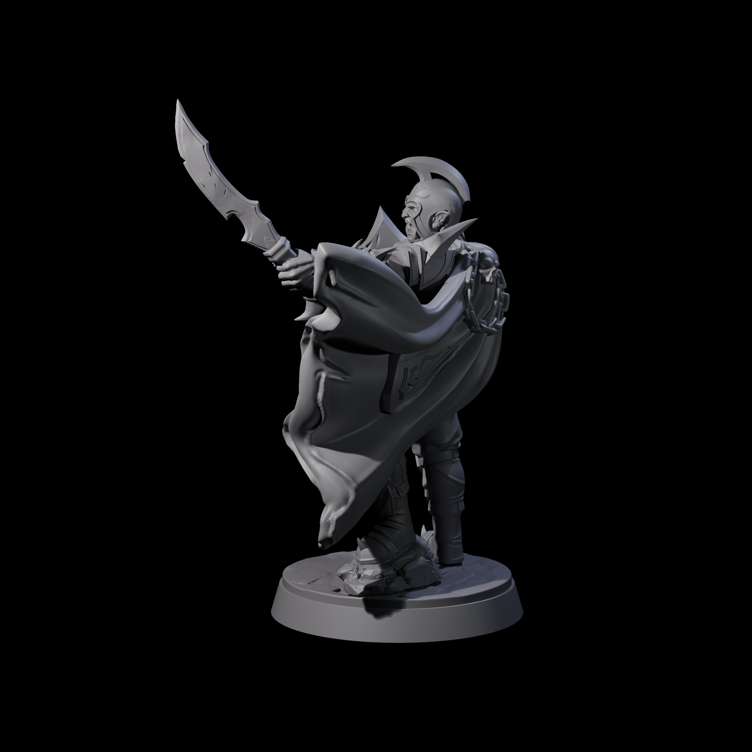 Classic Hobgoblin Raider G Miniature for Dungeons and Dragons, Pathfinder or other TTRPGs