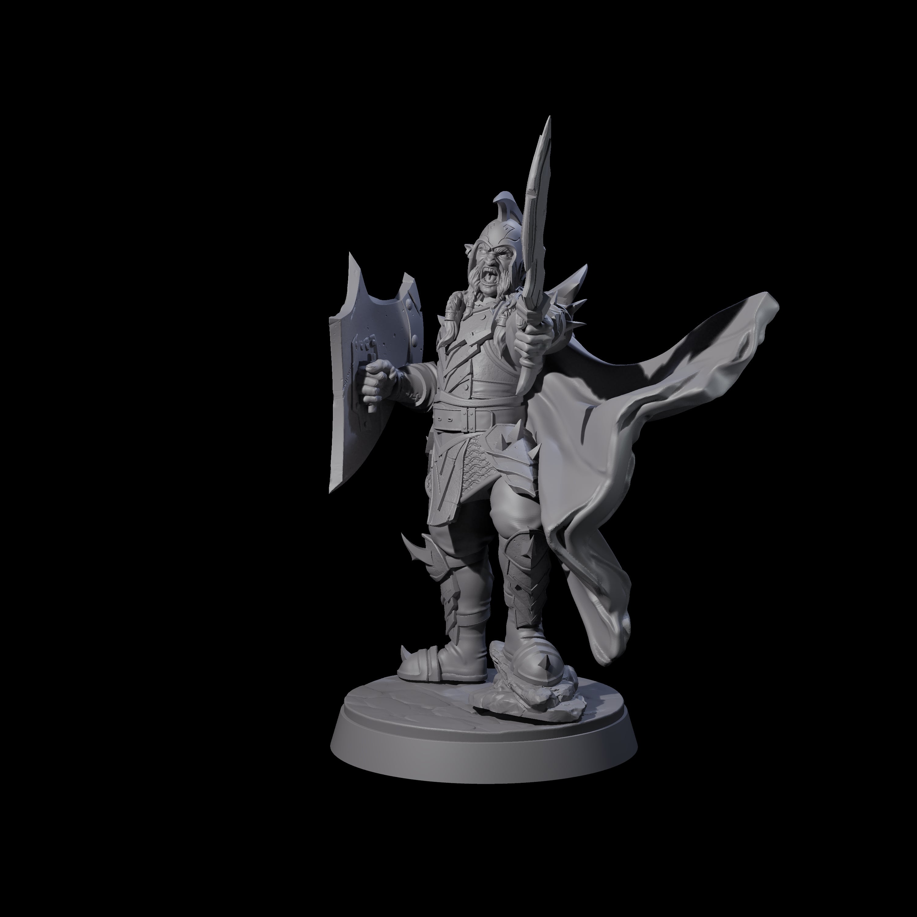 Classic Hobgoblin Raider G Miniature for Dungeons and Dragons, Pathfinder or other TTRPGs