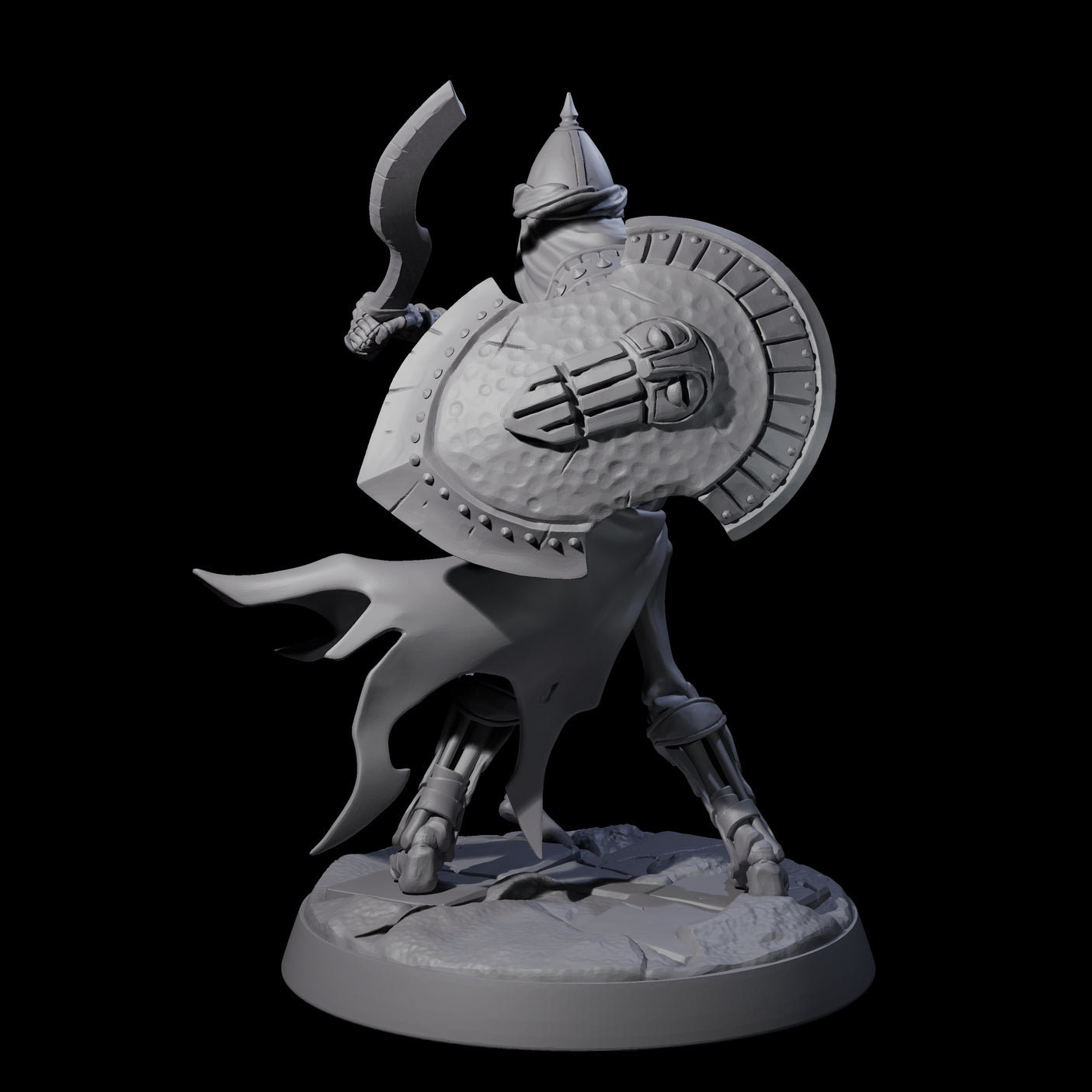 Clattering Skeleton A Miniature for Dungeons and Dragons, Pathfinder or other TTRPGs