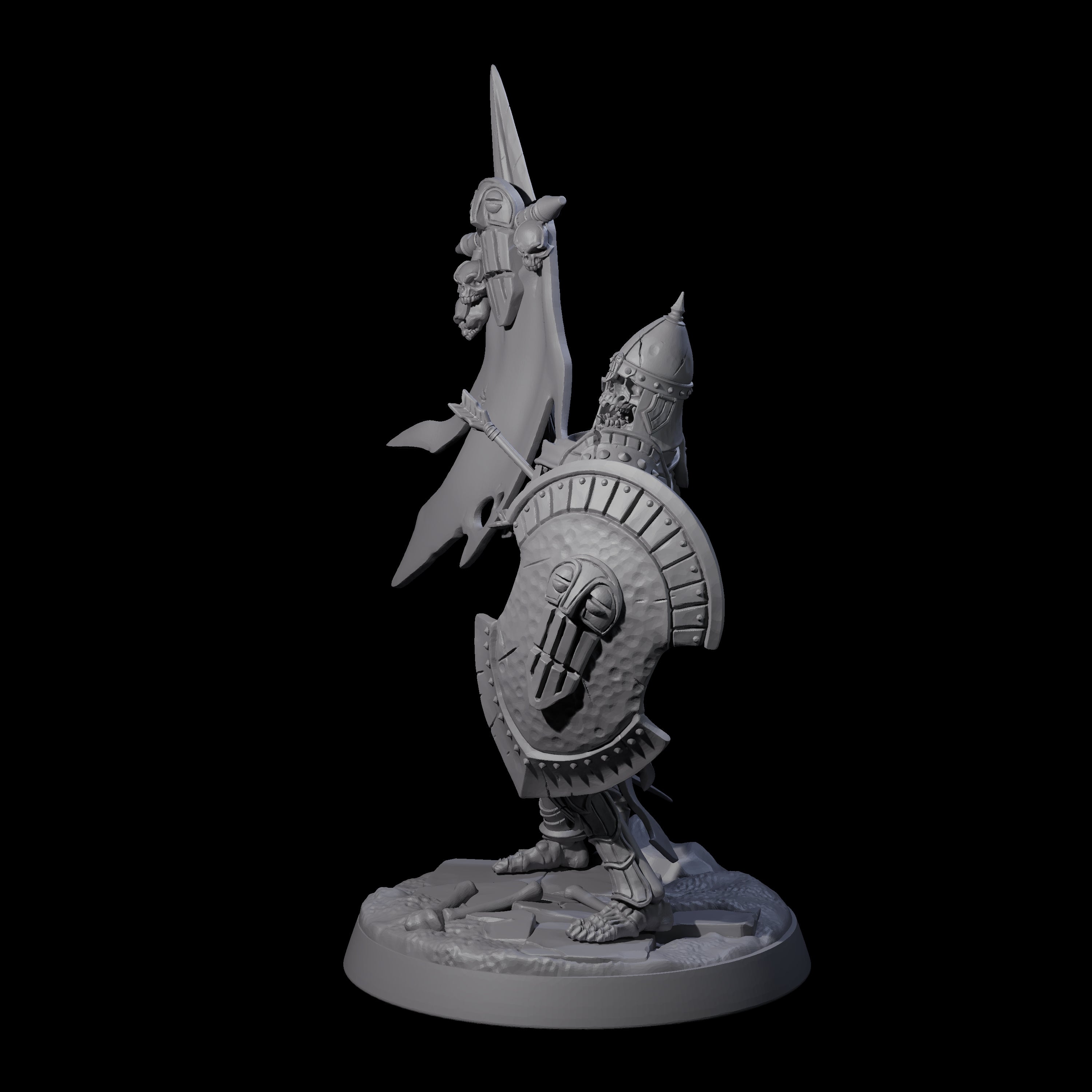 Clattering Skeleton B Miniature for Dungeons and Dragons, Pathfinder or other TTRPGs