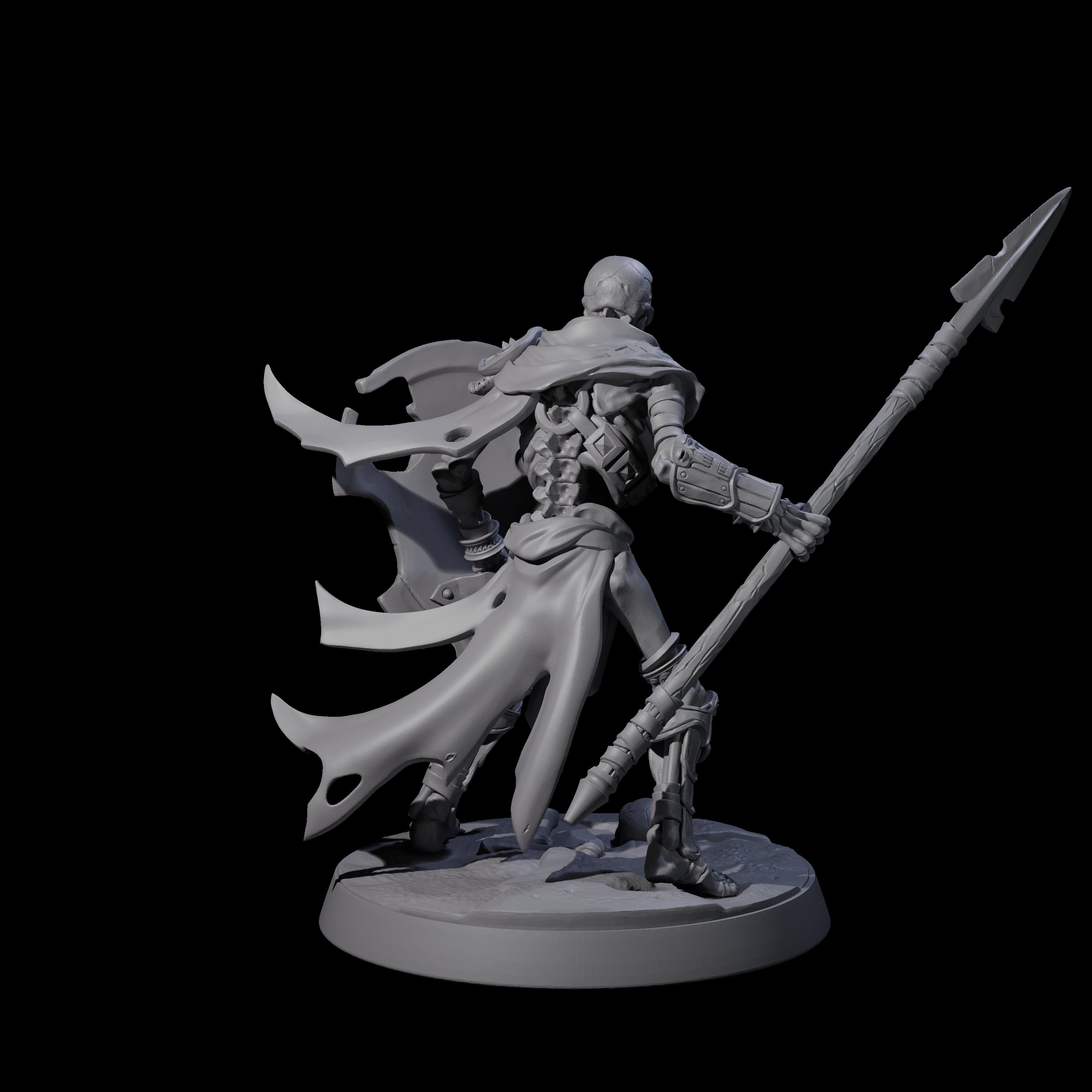 Clattering Skeleton D Miniature for Dungeons and Dragons, Pathfinder or other TTRPGs