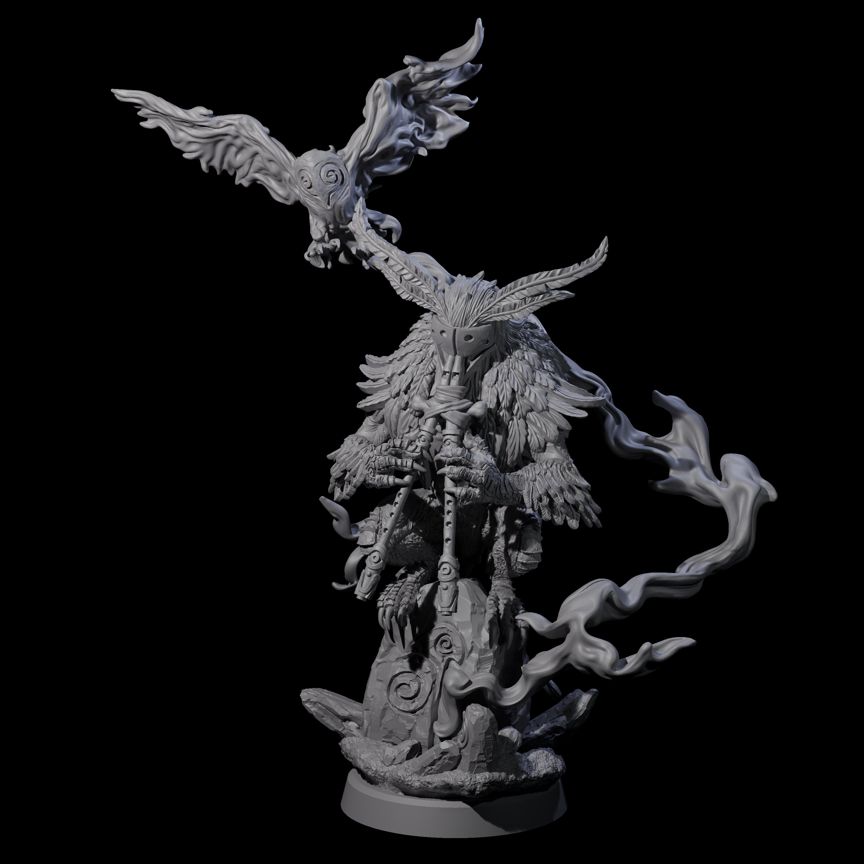 Clawed Forest Guardian B Miniature for Dungeons and Dragons, Pathfinder or other TTRPGs