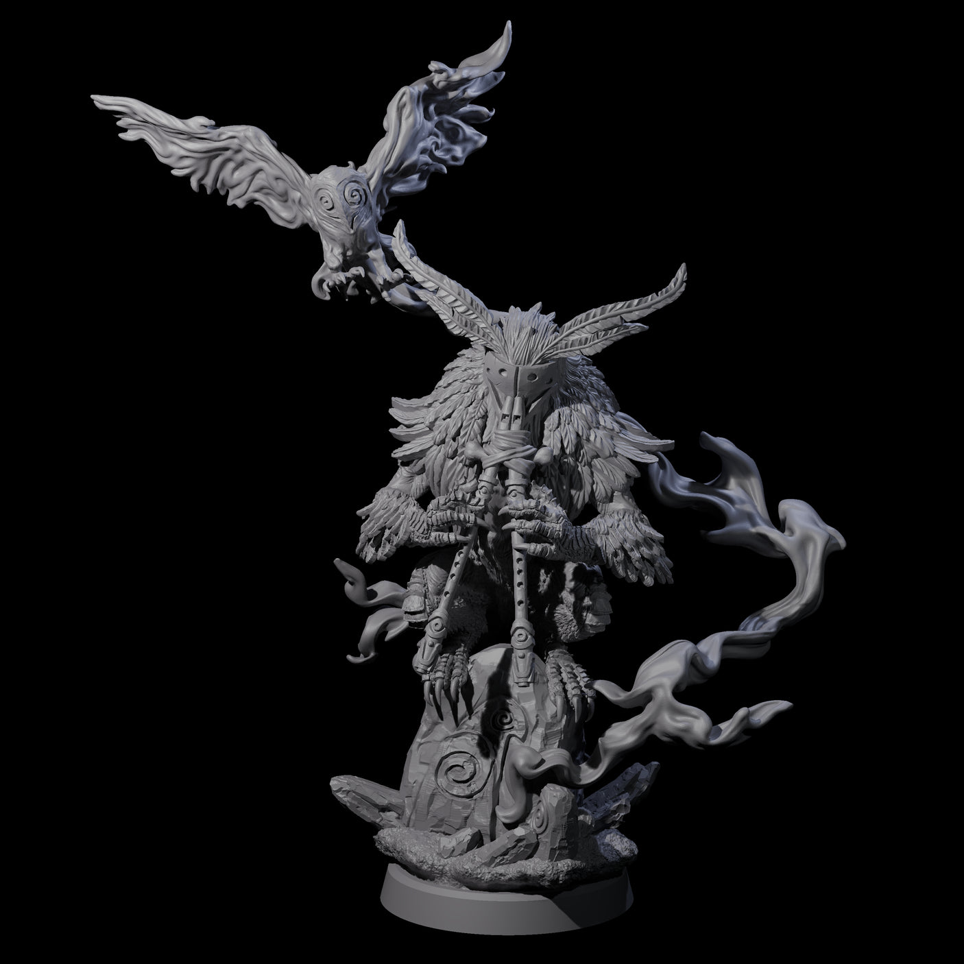 Clawed Forest Guardian B Miniature for Dungeons and Dragons, Pathfinder or other TTRPGs