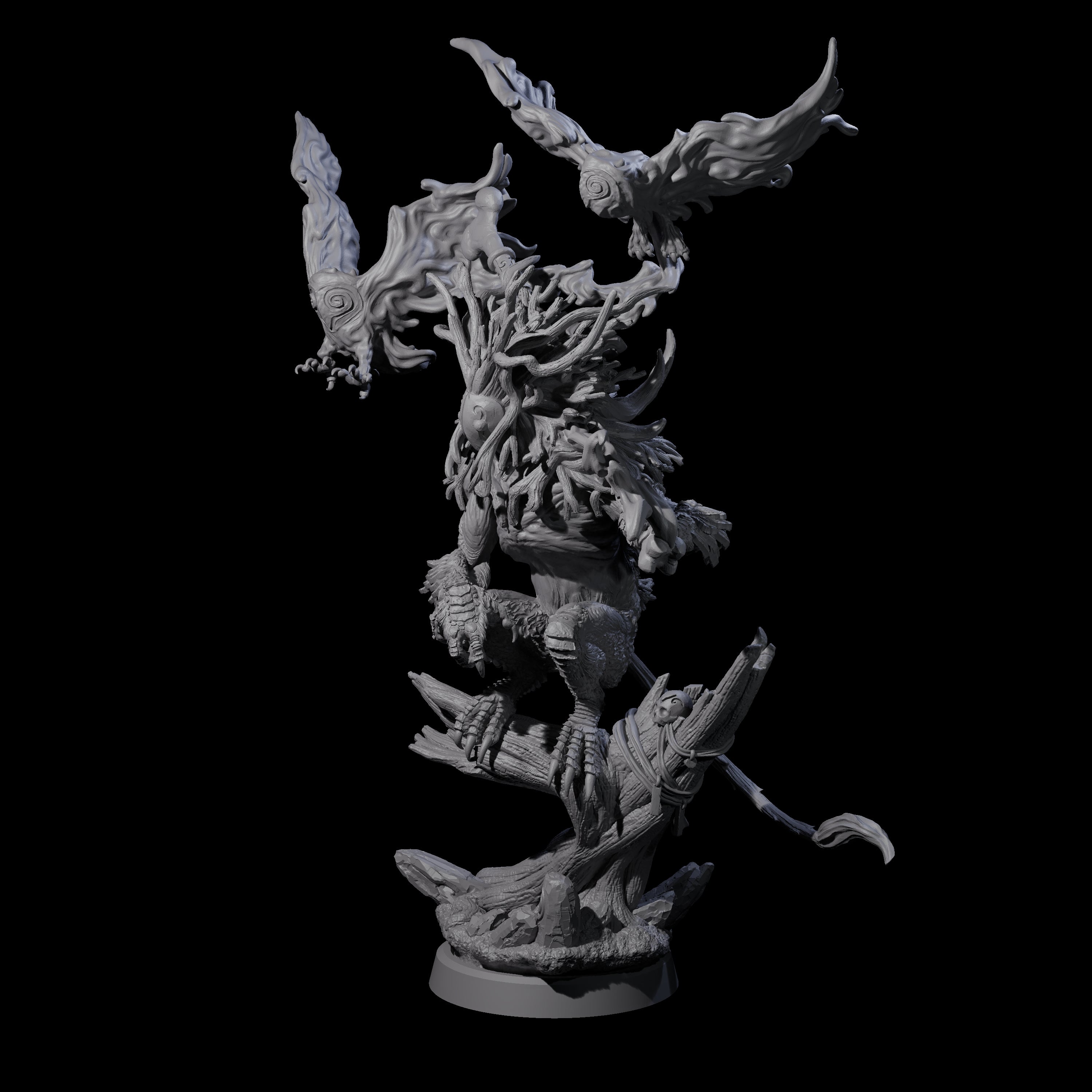 Clawed Forest Guardian A