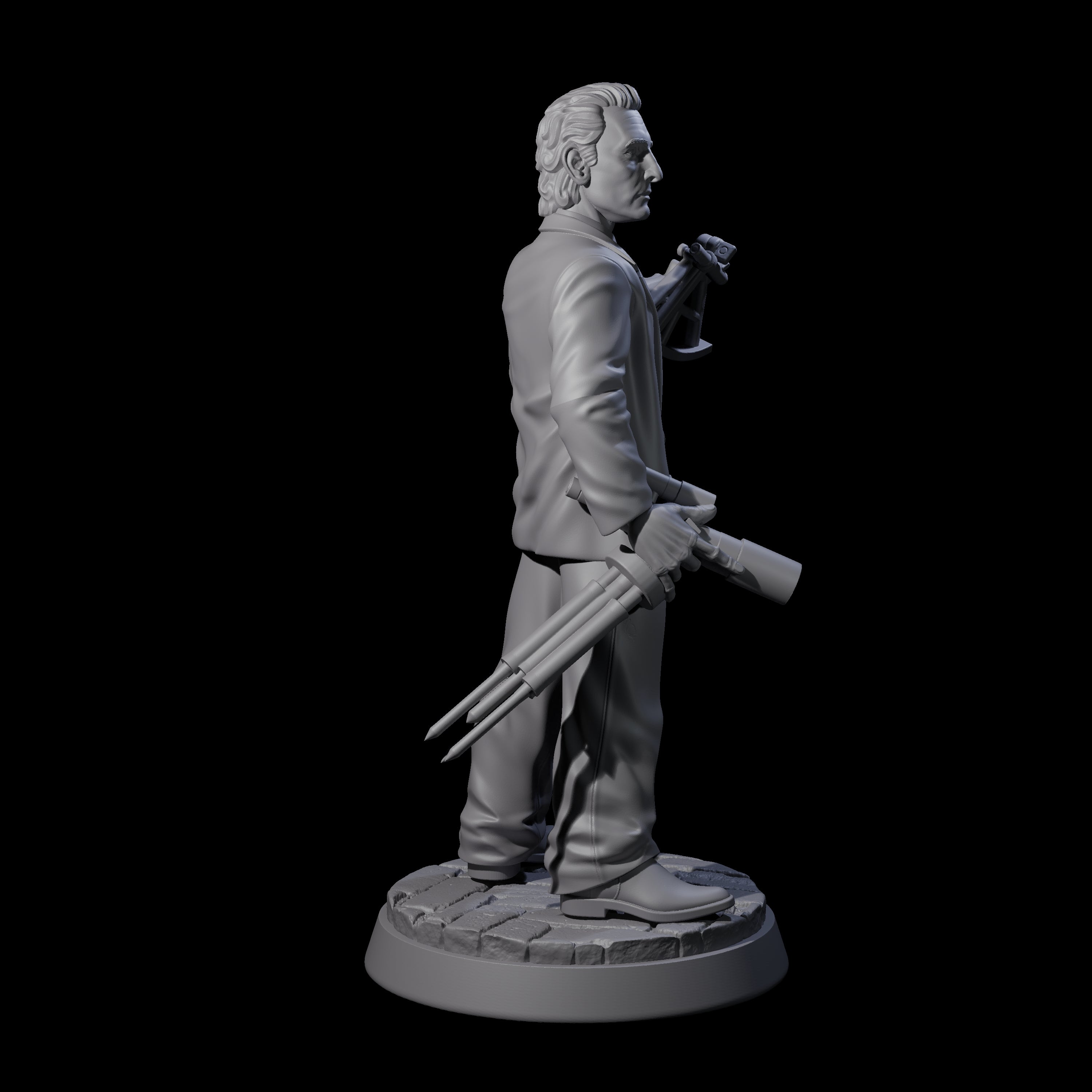 Clever Academic Miniature for Dungeons and Dragons, Pathfinder or other TTRPGs