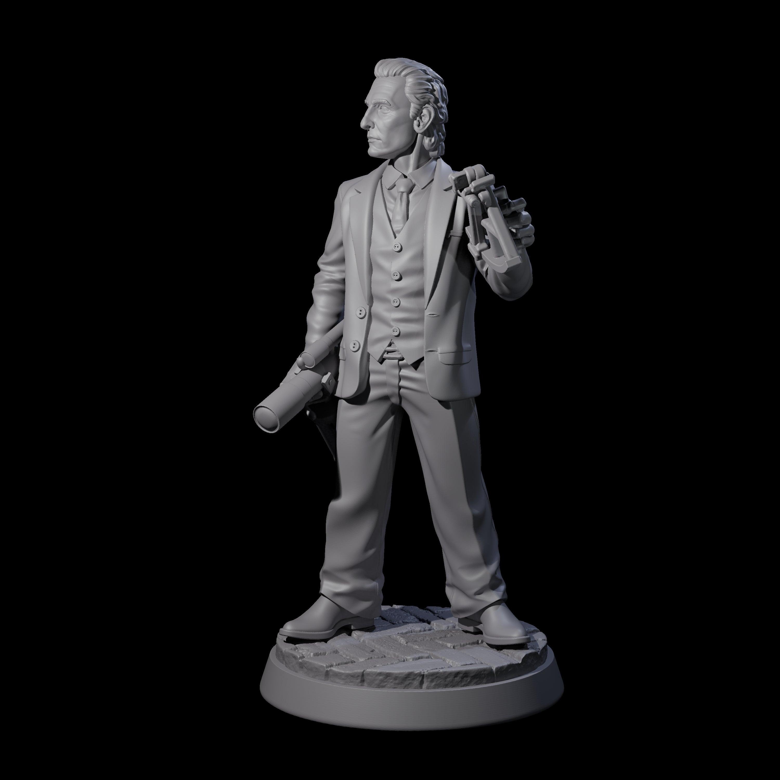 Clever Academic Miniature for Dungeons and Dragons, Pathfinder or other TTRPGs