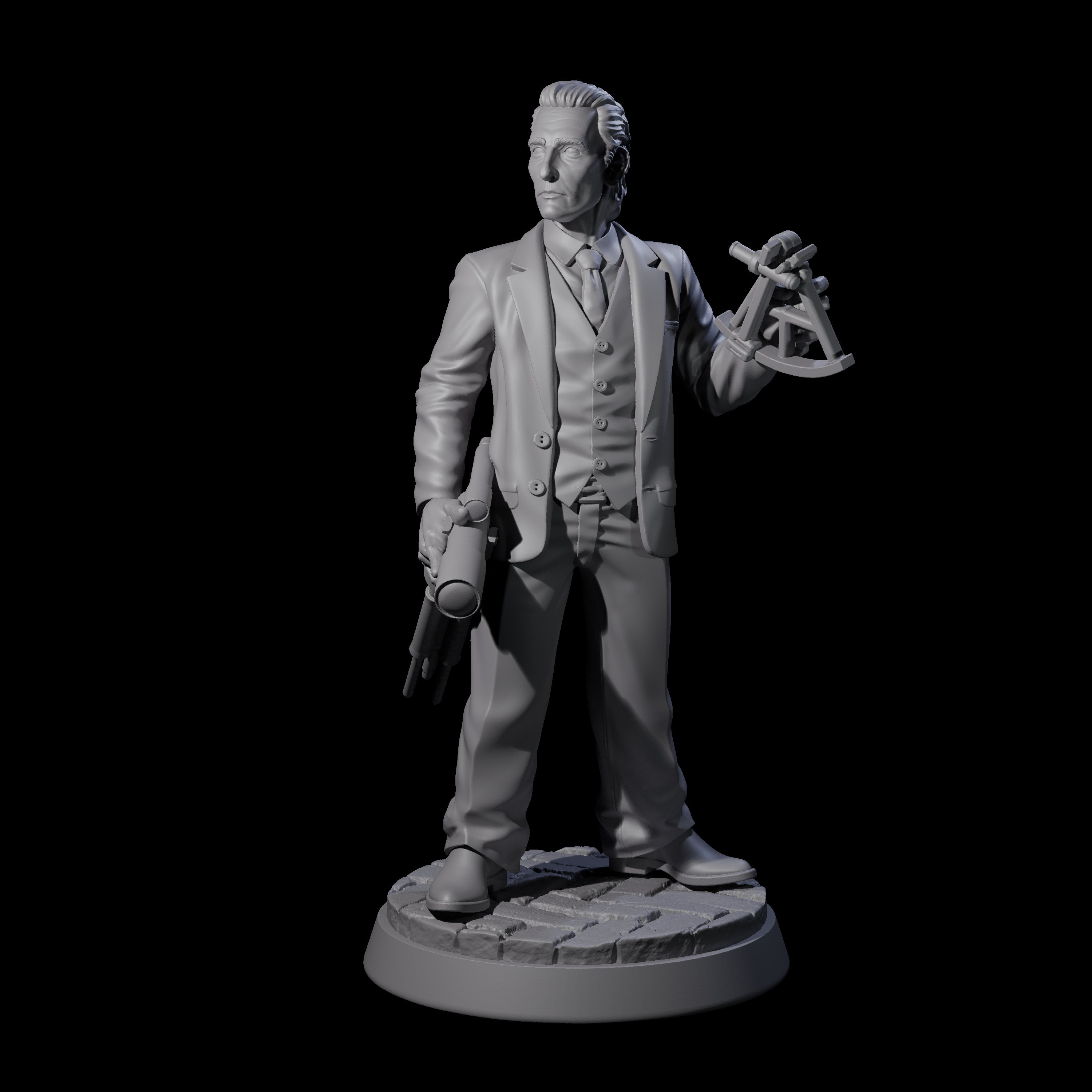 Clever Academic Miniature for Dungeons and Dragons, Pathfinder or other TTRPGs