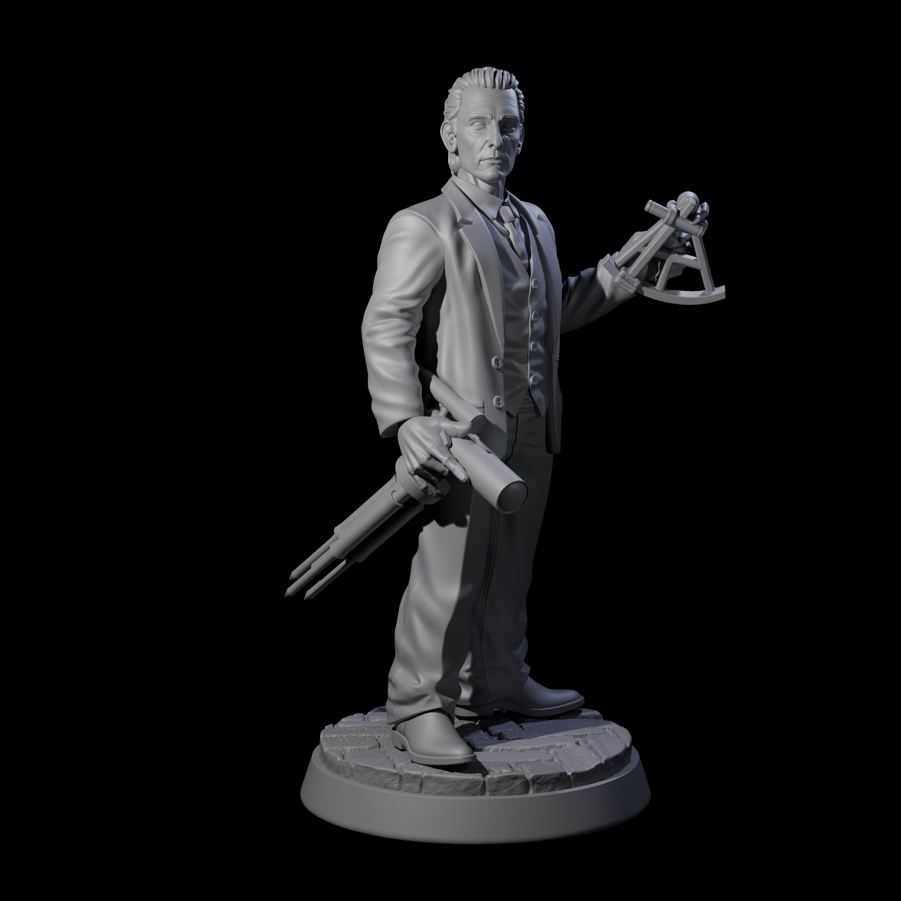 Clever Academic Miniature for Dungeons and Dragons, Pathfinder or other TTRPGs