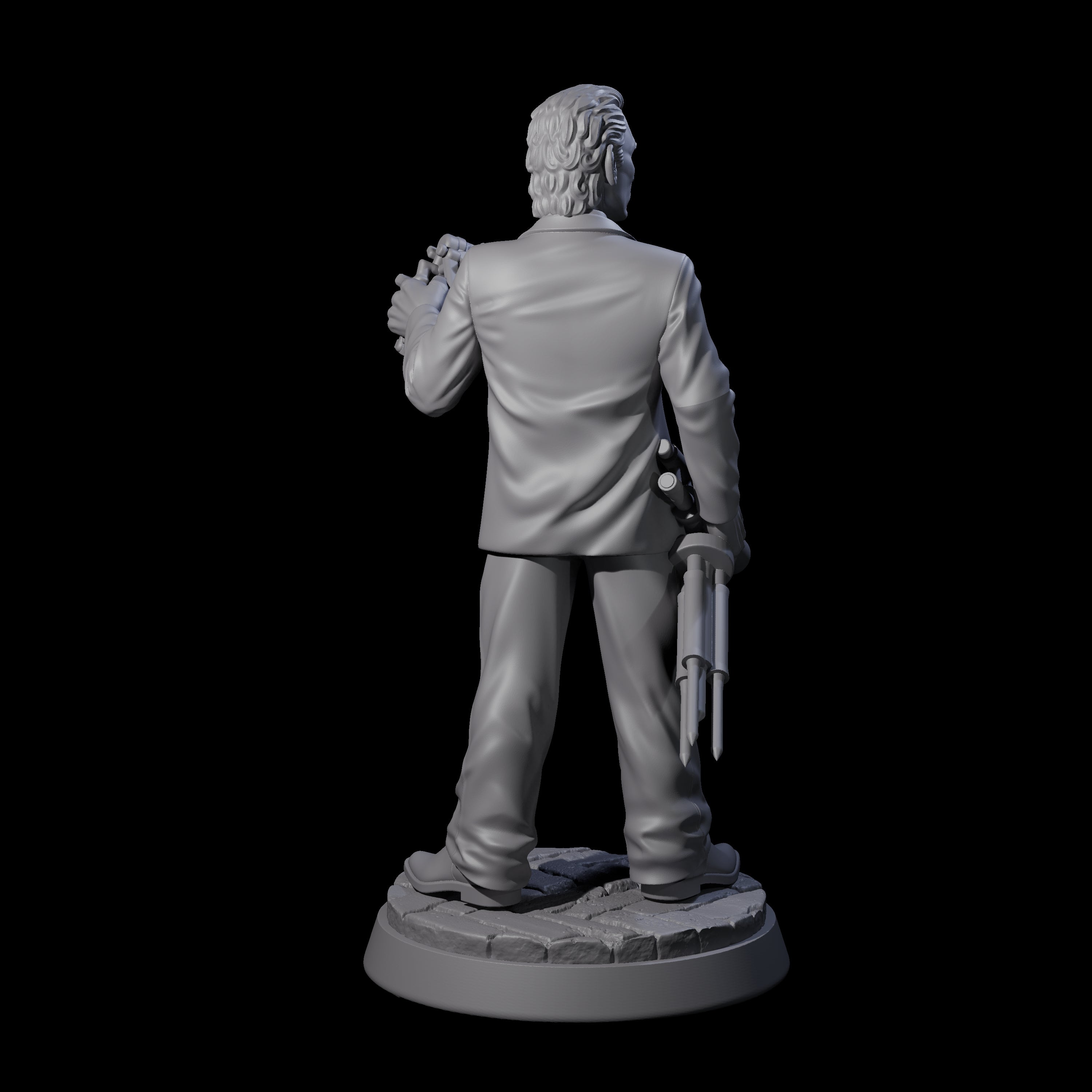 Clever Academic Miniature for Dungeons and Dragons, Pathfinder or other TTRPGs