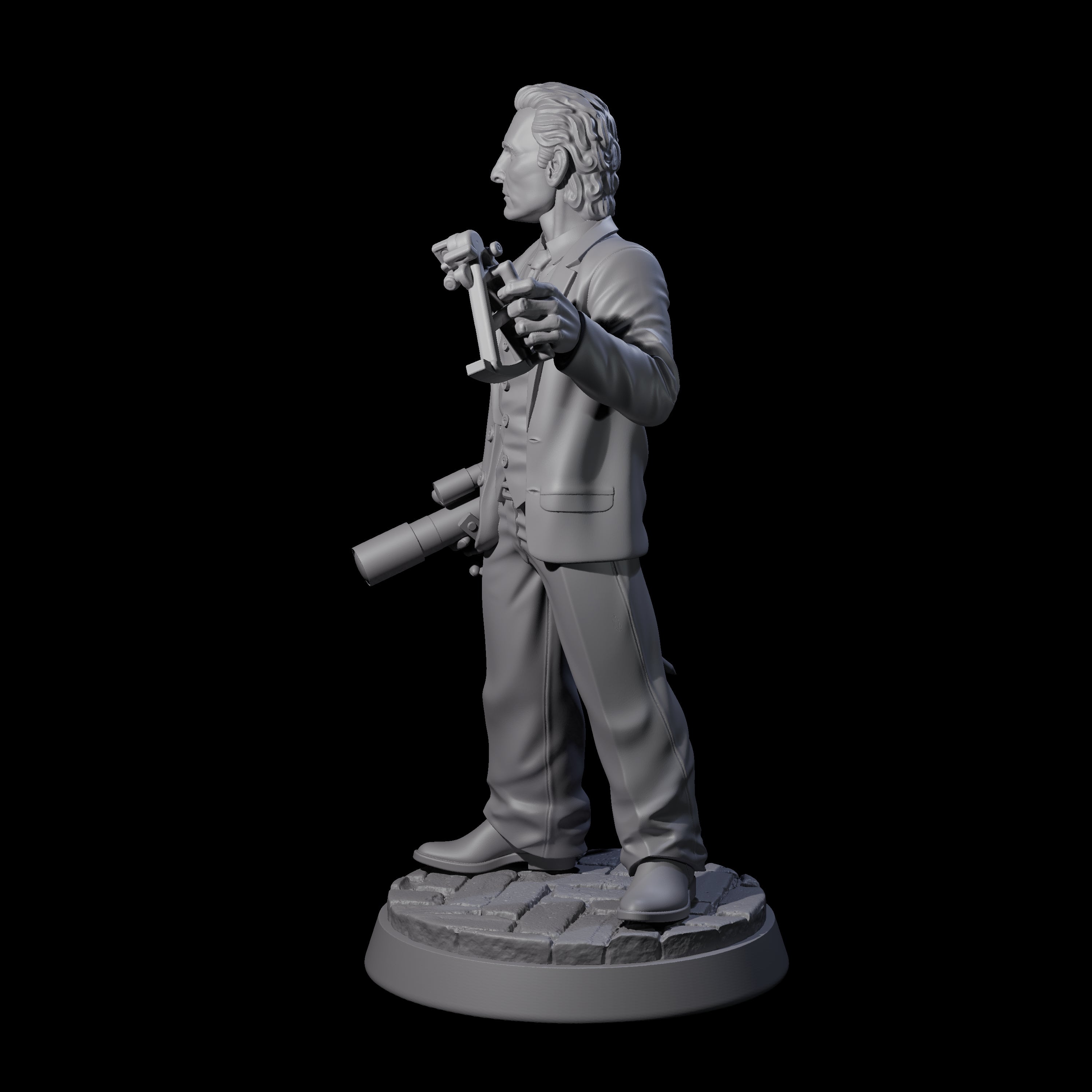 Clever Academic Miniature for Dungeons and Dragons, Pathfinder or other TTRPGs