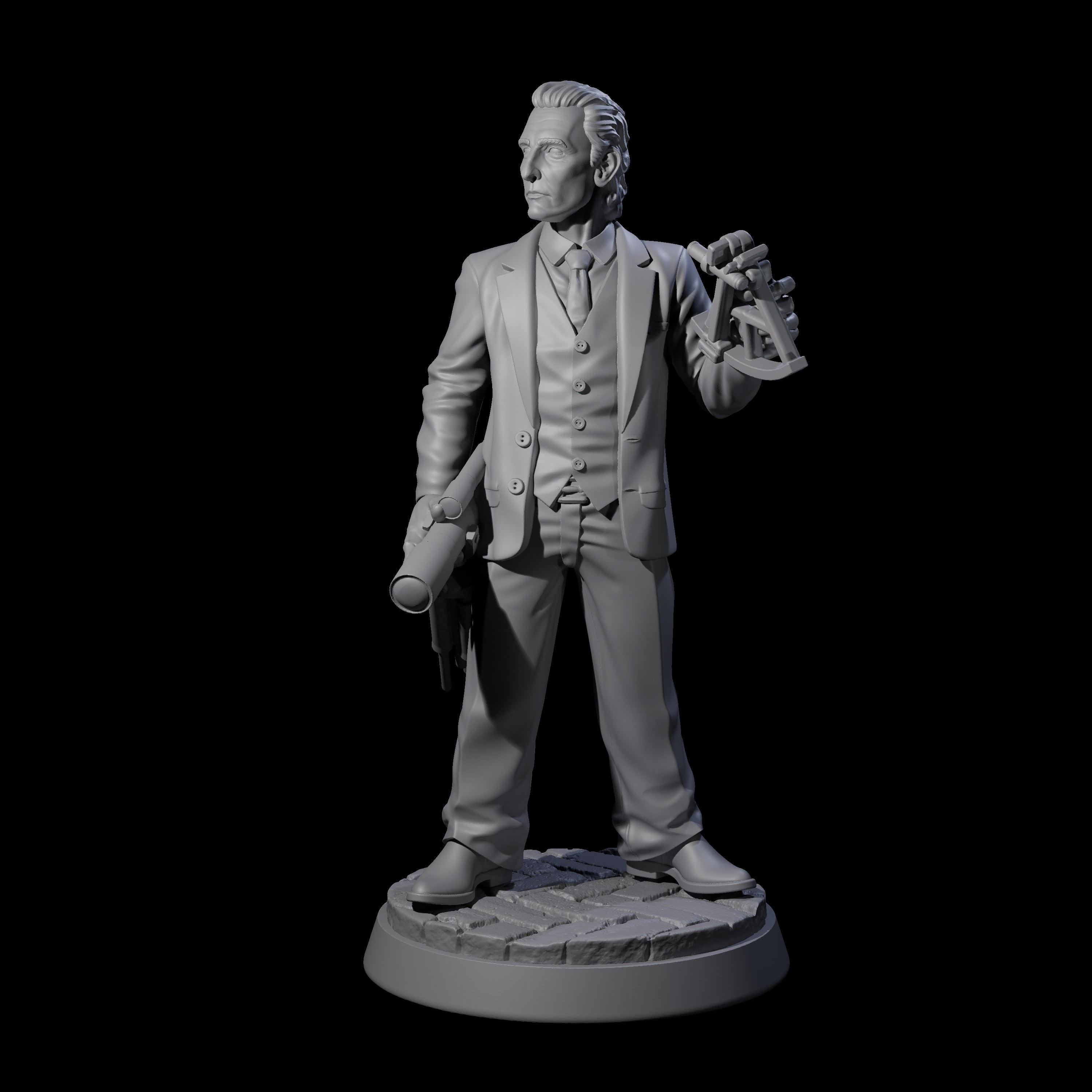 Clever Academic Miniature for Dungeons and Dragons, Pathfinder or other TTRPGs
