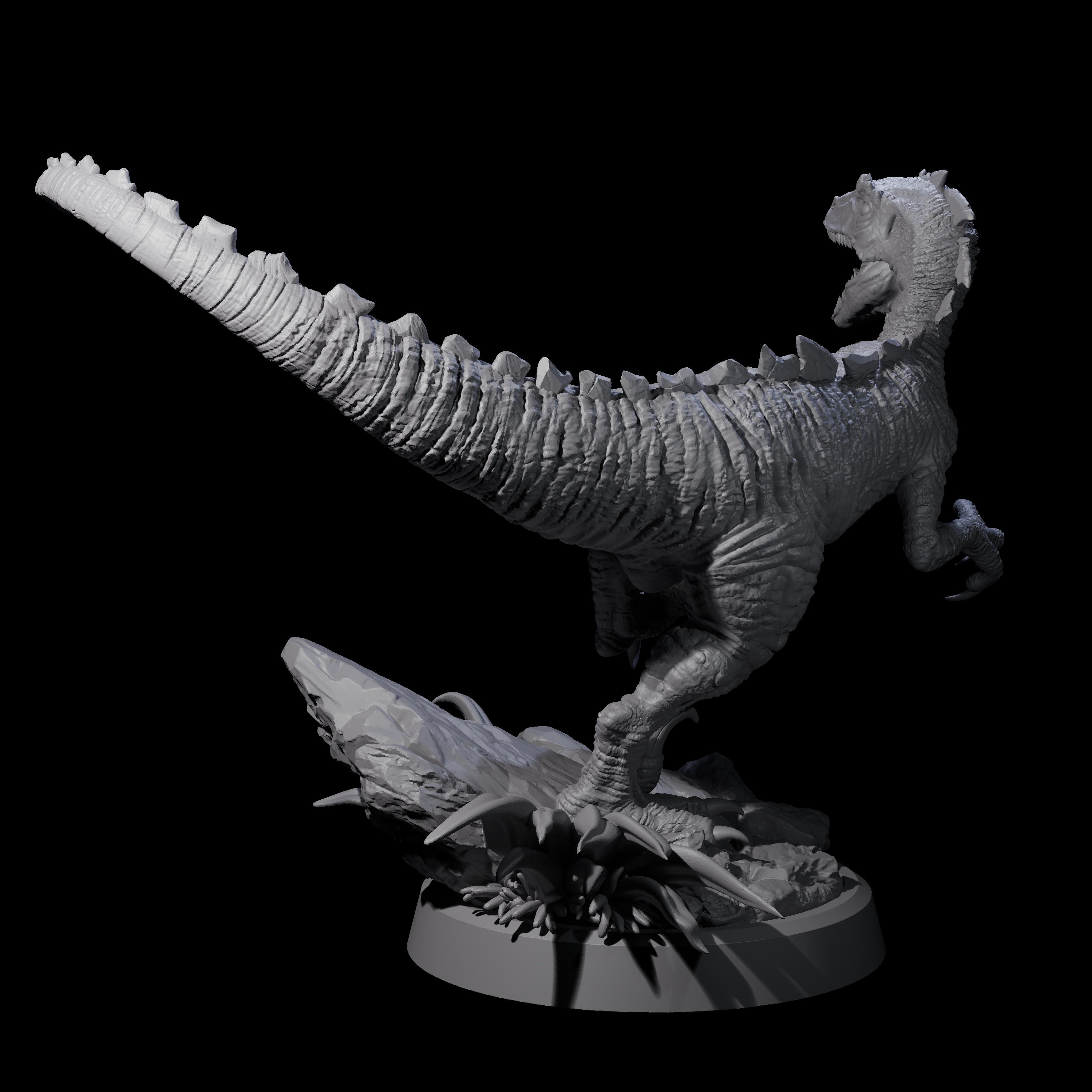 Clever Girl Velociraptor Miniature for Dungeons and Dragons, Pathfinder or other TTRPGs
