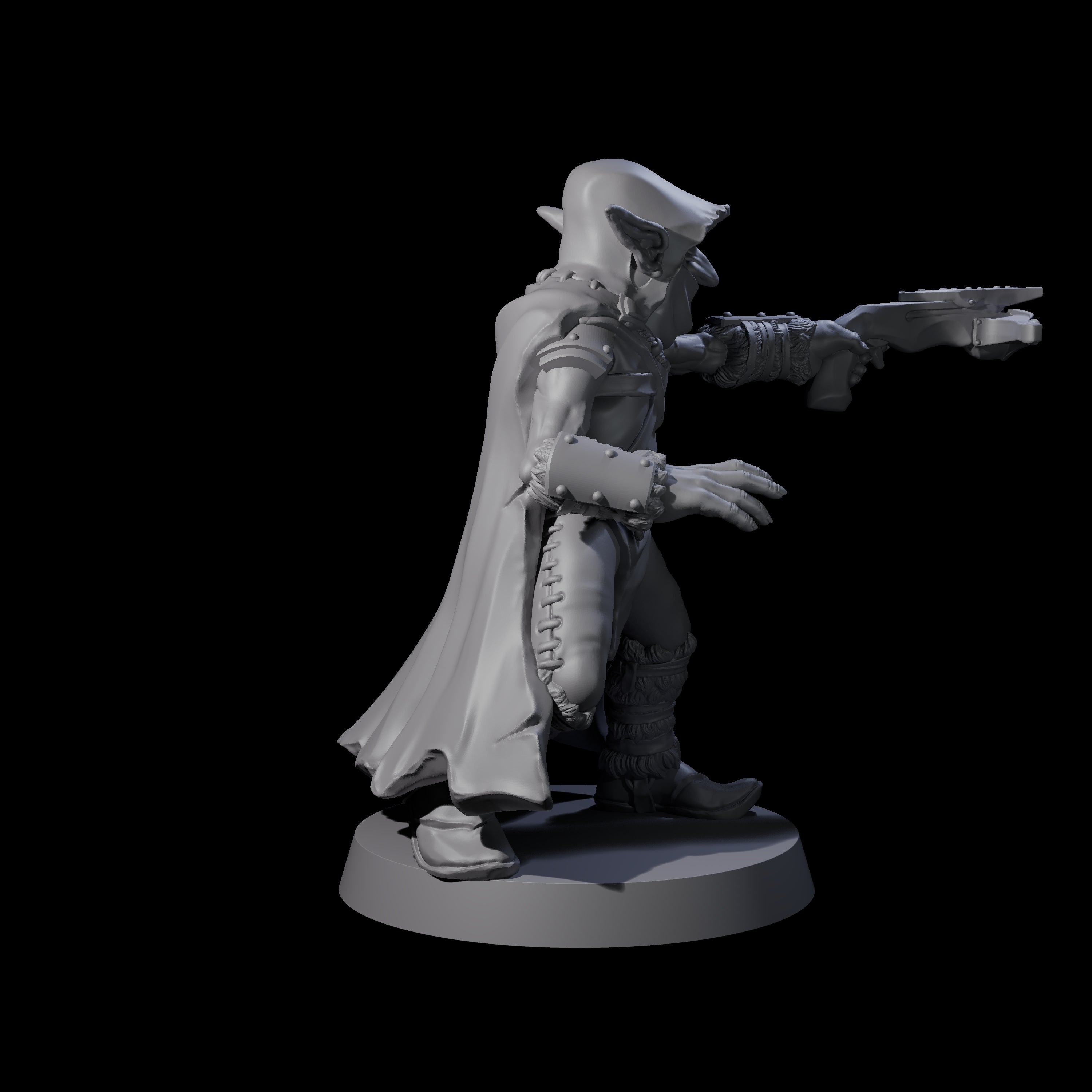 Cloaked Goblin Assassin C Miniature for Dungeons and Dragons, Pathfinder or other TTRPGs