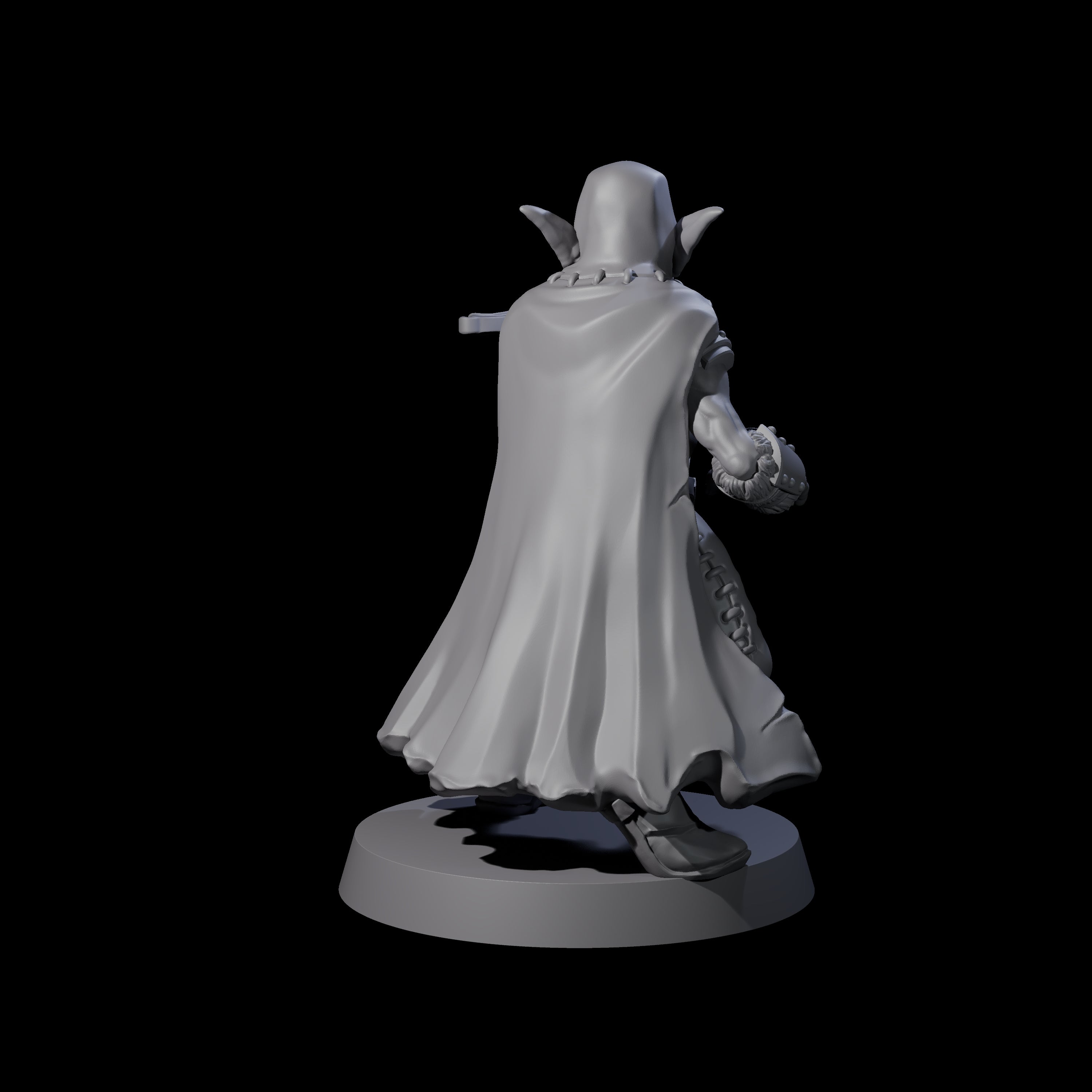 Cloaked Goblin Assassin C Miniature for Dungeons and Dragons, Pathfinder or other TTRPGs