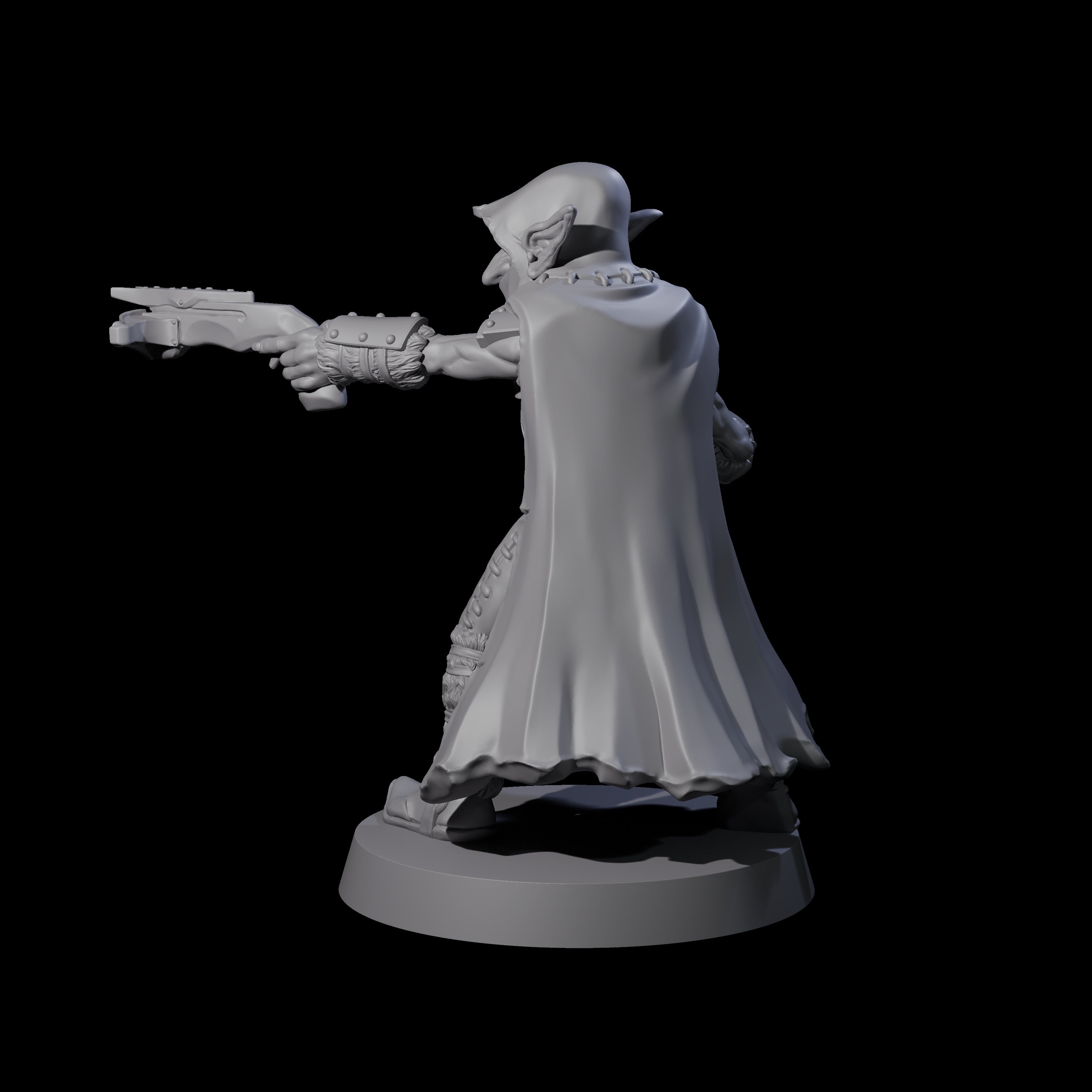 Cloaked Goblin Assassin C Miniature for Dungeons and Dragons, Pathfinder or other TTRPGs
