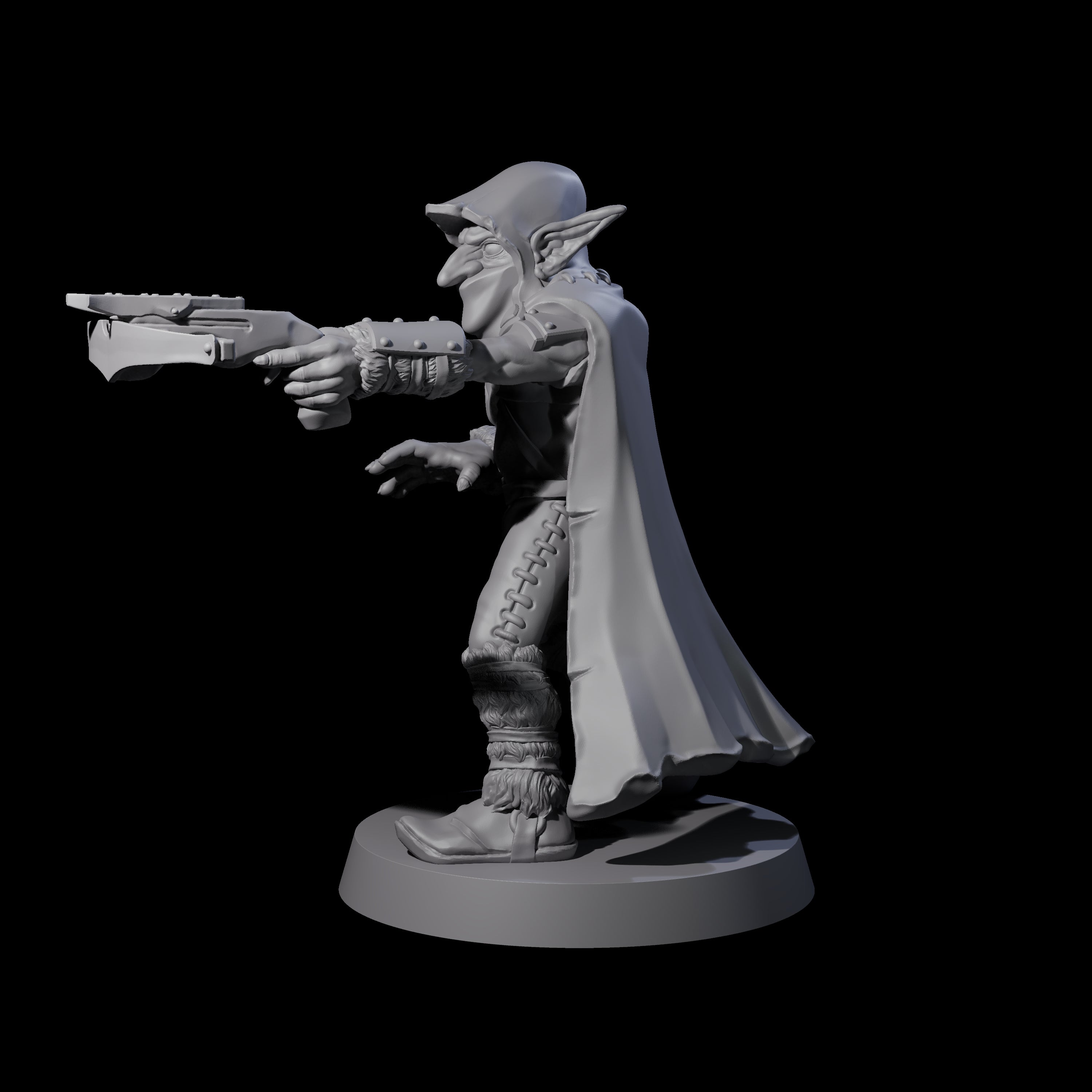 Cloaked Goblin Assassin C Miniature for Dungeons and Dragons, Pathfinder or other TTRPGs