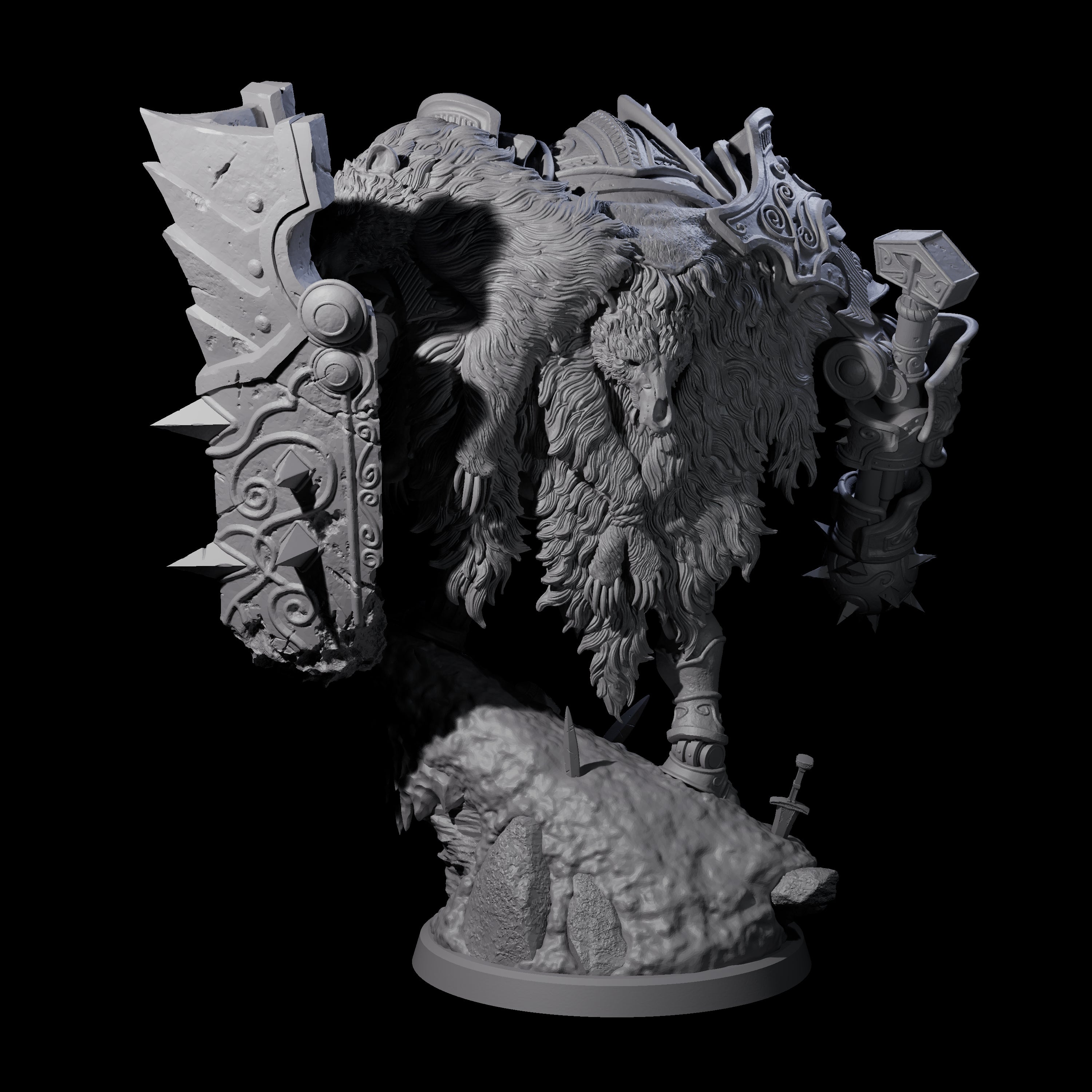 Cobbled Together Iron Golem Miniature for Dungeons and Dragons, Pathfinder or other TTRPGs