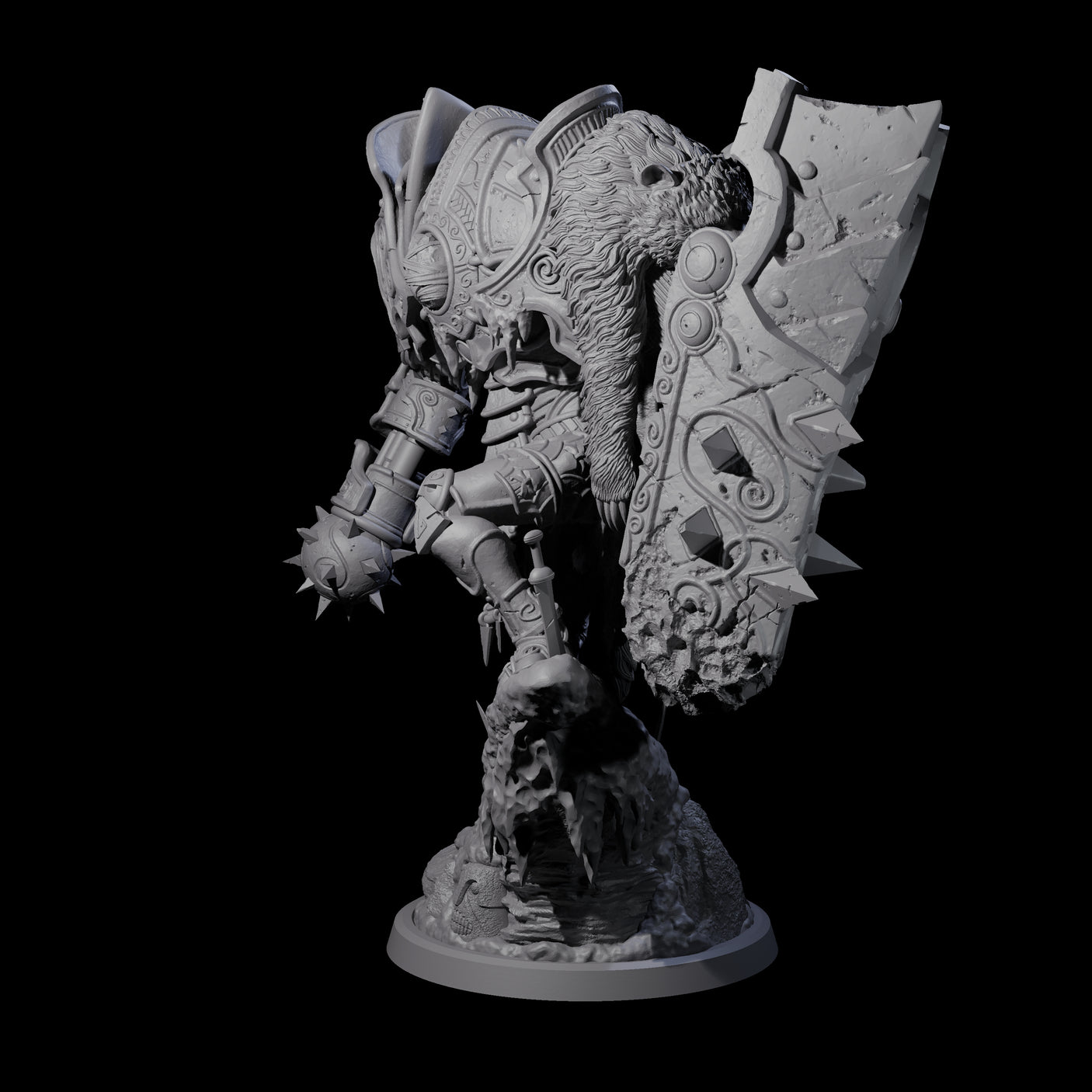 Cobbled Together Iron Golem Miniature for Dungeons and Dragons, Pathfinder or other TTRPGs