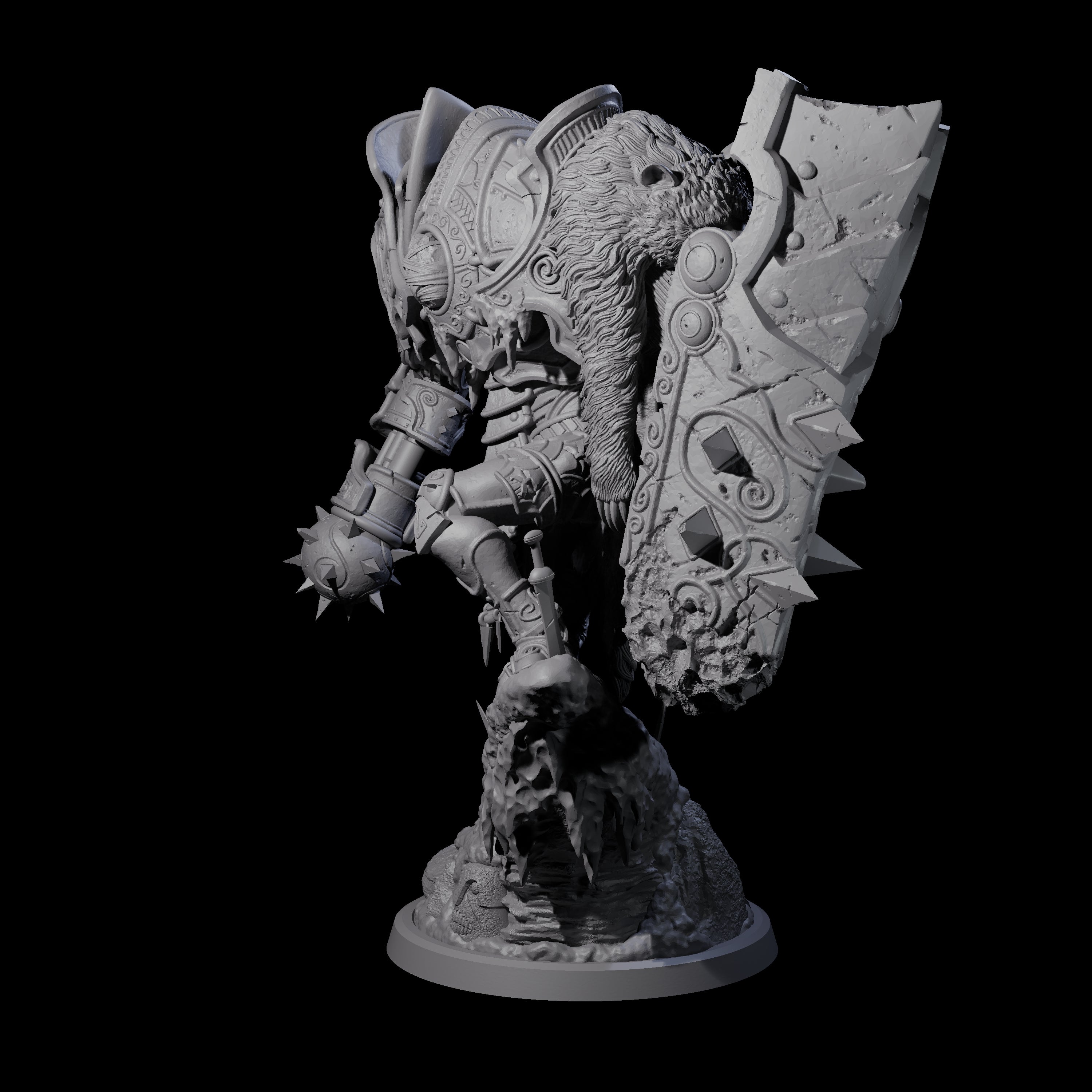 Cobbled Together Iron Golem Miniature for Dungeons and Dragons, Pathfinder or other TTRPGs