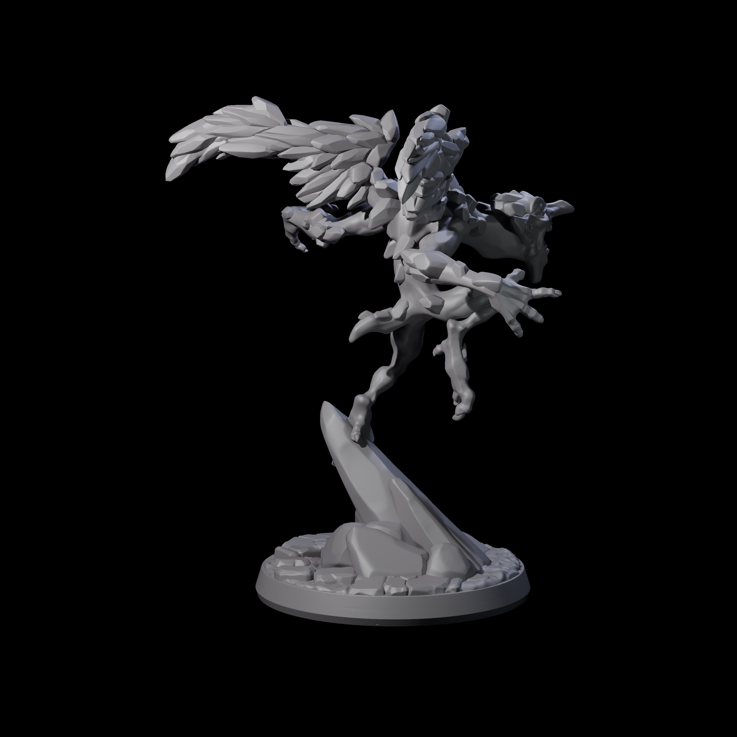 Cold Ice Mephit Miniature for Dungeons and Dragons, Pathfinder or other TTRPGs