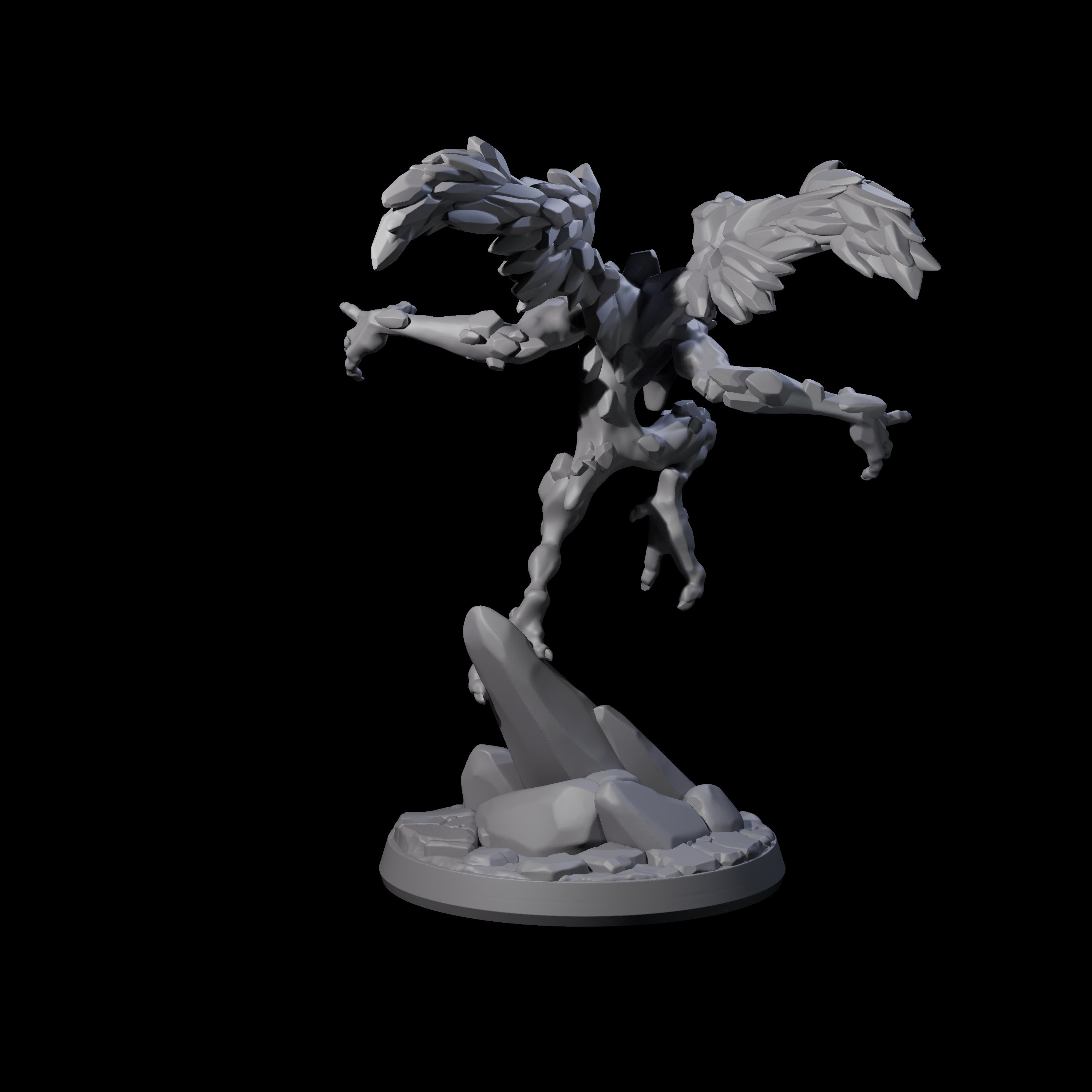 Cold Ice Mephit Miniature for Dungeons and Dragons, Pathfinder or other TTRPGs