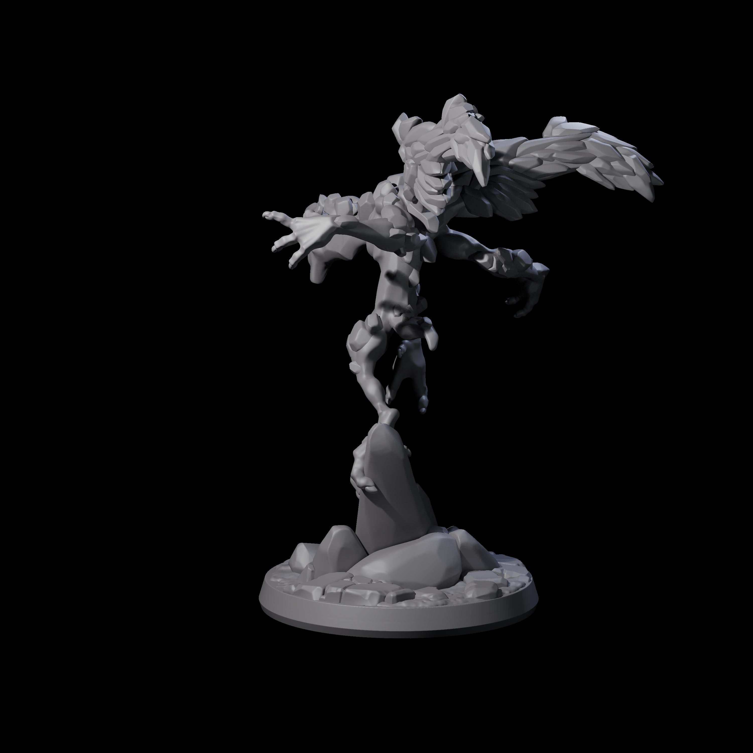 Cold Ice Mephit Miniature for Dungeons and Dragons, Pathfinder or other TTRPGs