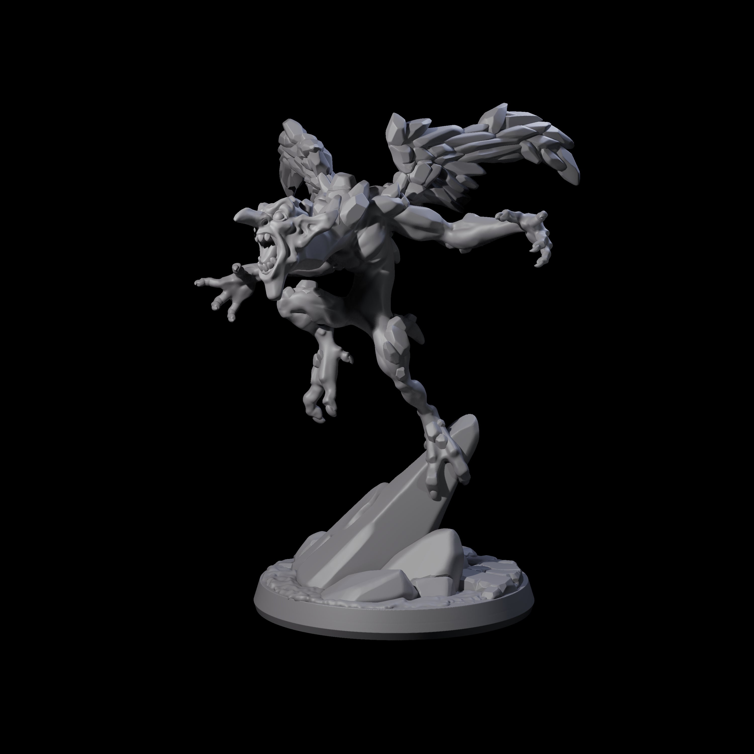 Cold Ice Mephit Miniature for Dungeons and Dragons, Pathfinder or other TTRPGs