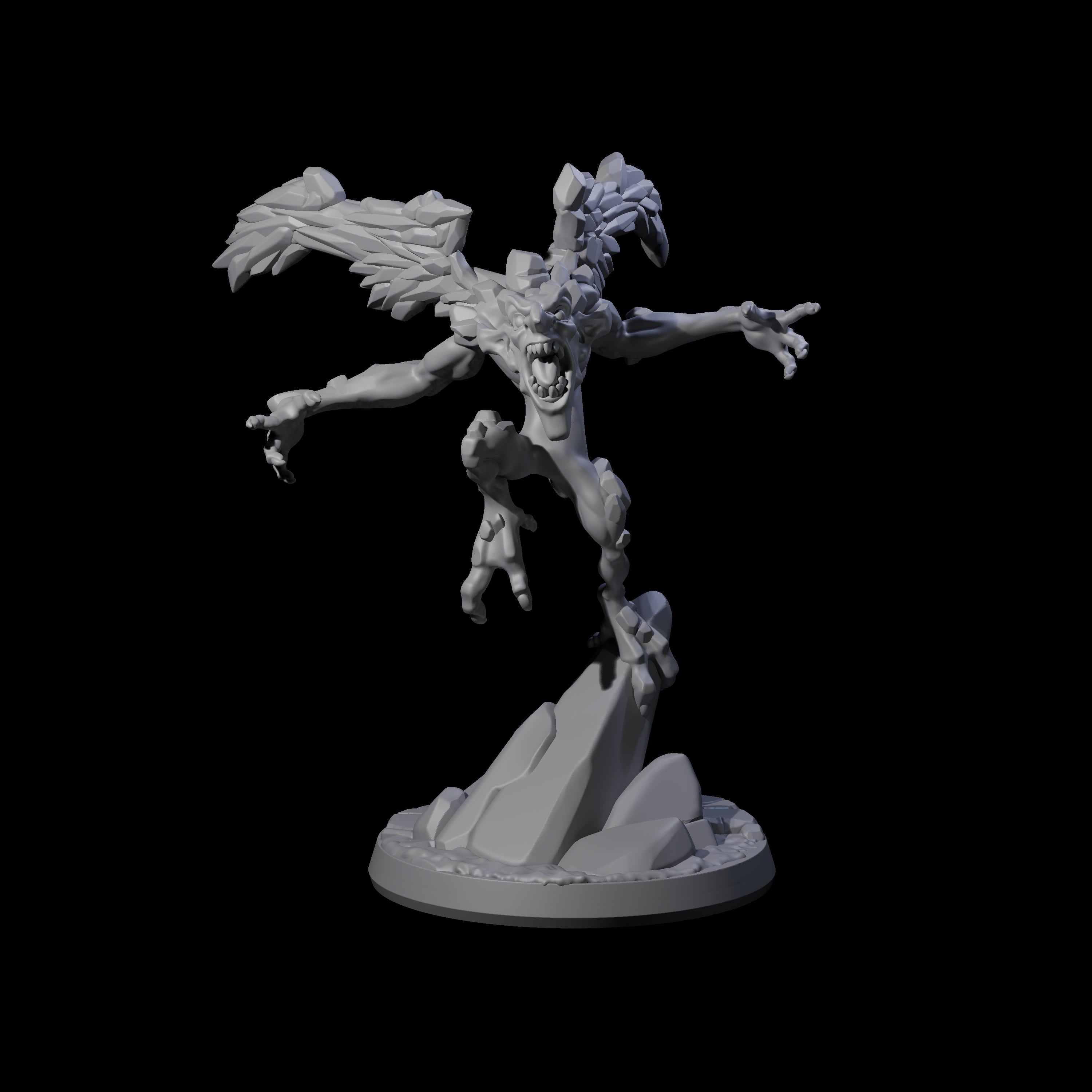 Cold Ice Mephit Miniature for Dungeons and Dragons, Pathfinder or other TTRPGs