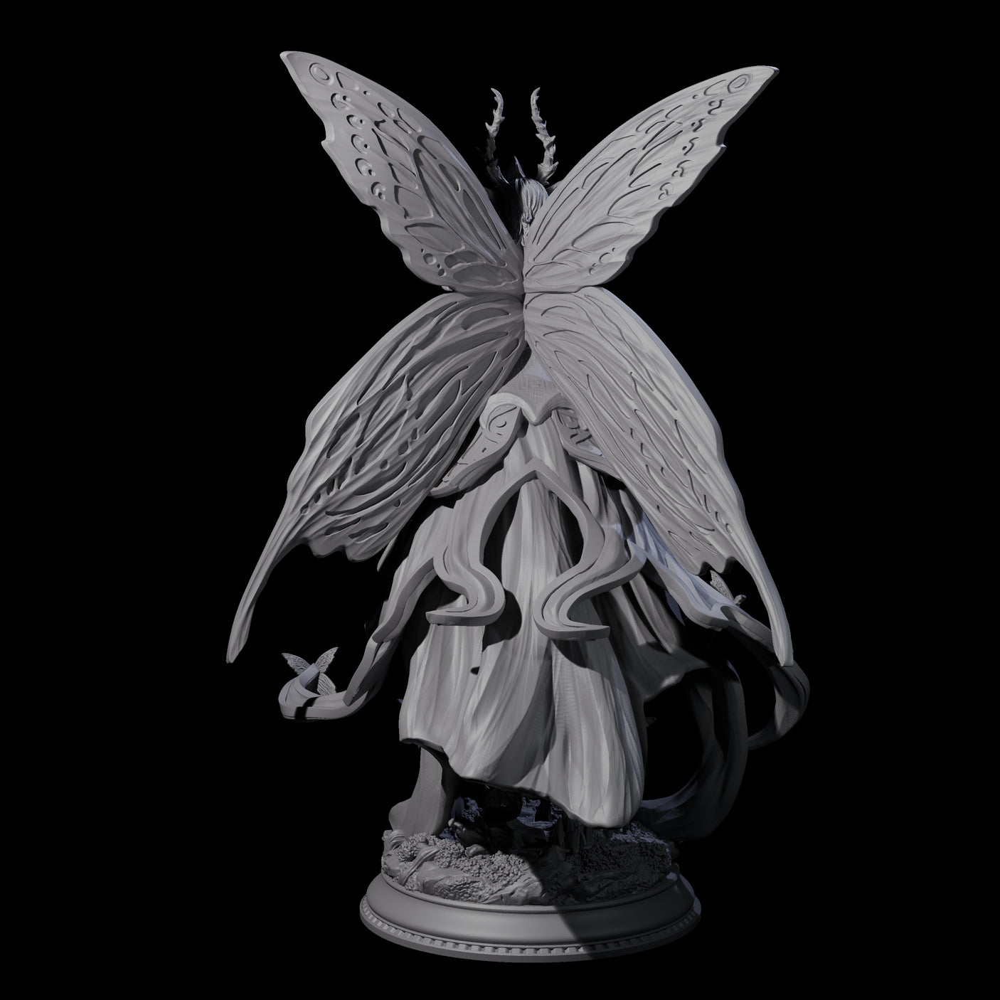 Commanding Archfey Queen Miniature for Dungeons and Dragons, Pathfinder or other TTRPGs