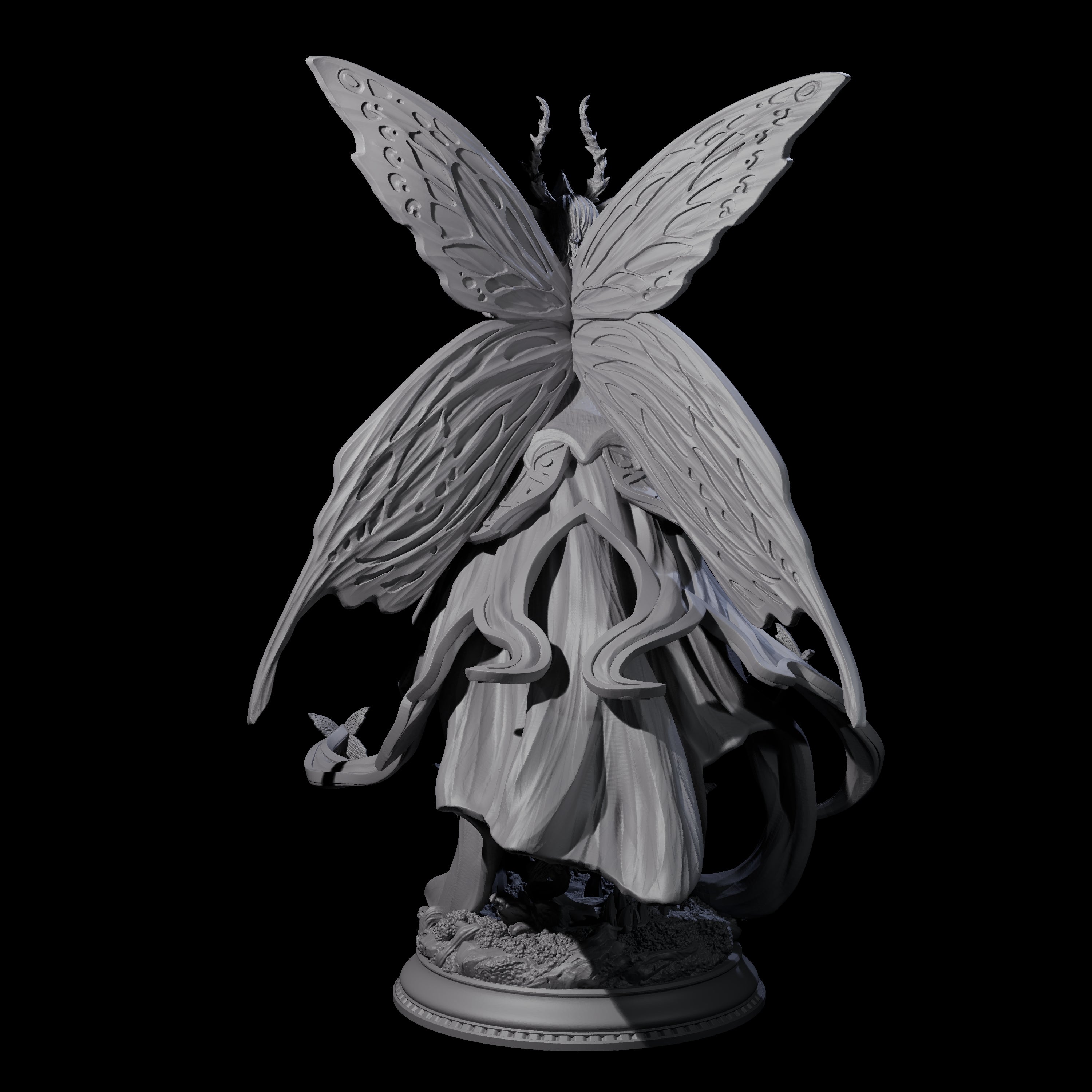 Commanding Archfey Queen Miniature for Dungeons and Dragons, Pathfinder or other TTRPGs