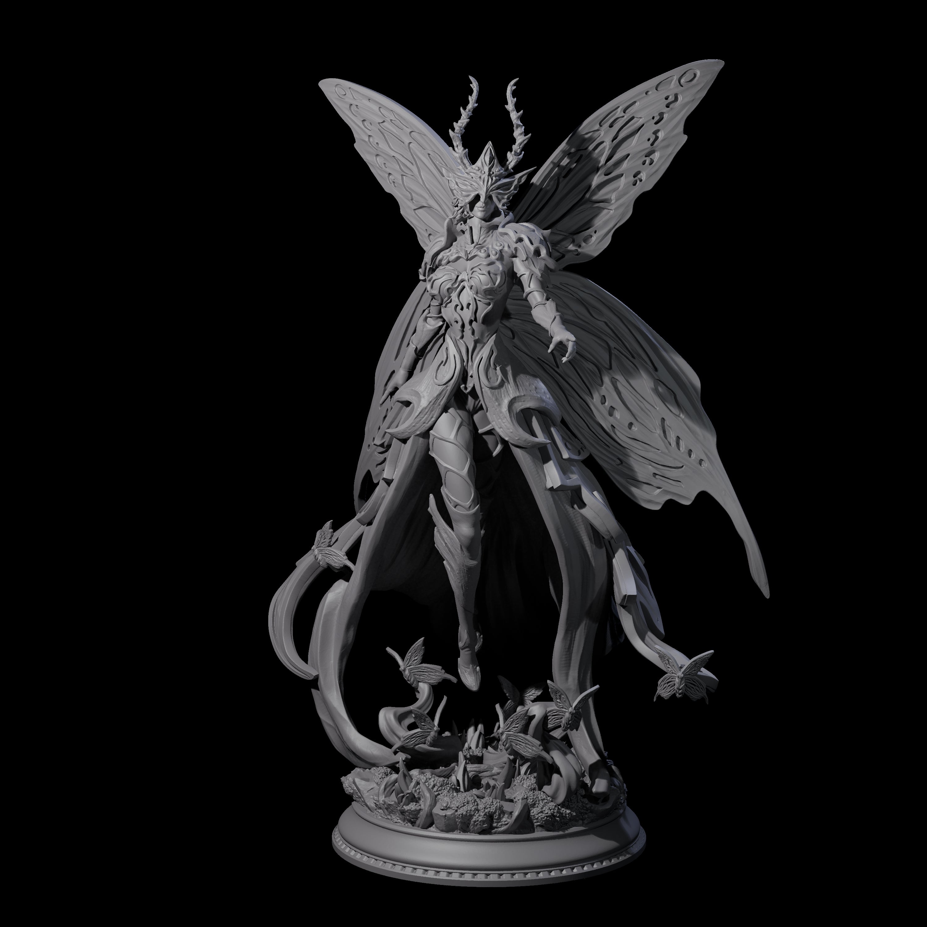 Commanding Archfey Queen Miniature for Dungeons and Dragons, Pathfinder or other TTRPGs