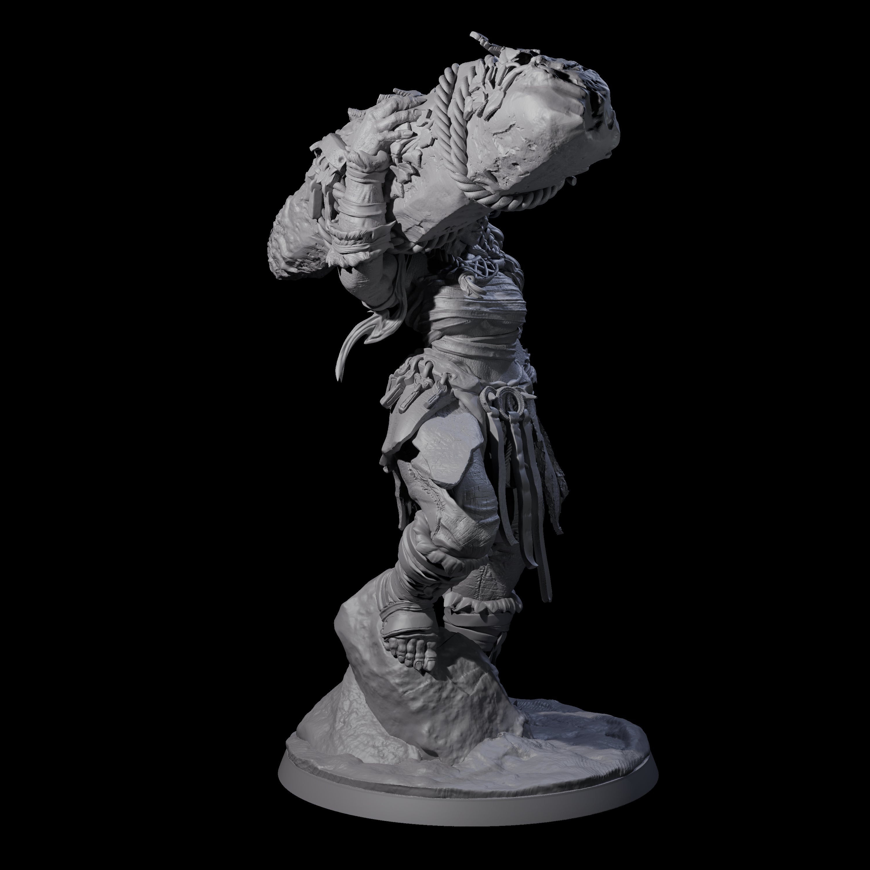 Commanding Hill Giant Matriarch Miniature for Dungeons and Dragons, Pathfinder or other TTRPGs