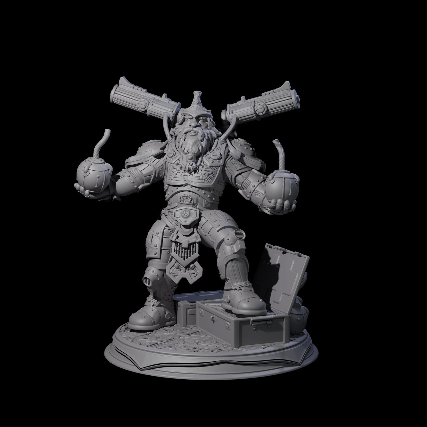 Confident Artificer Miniature for Dungeons and Dragons, Pathfinder or other TTRPGs