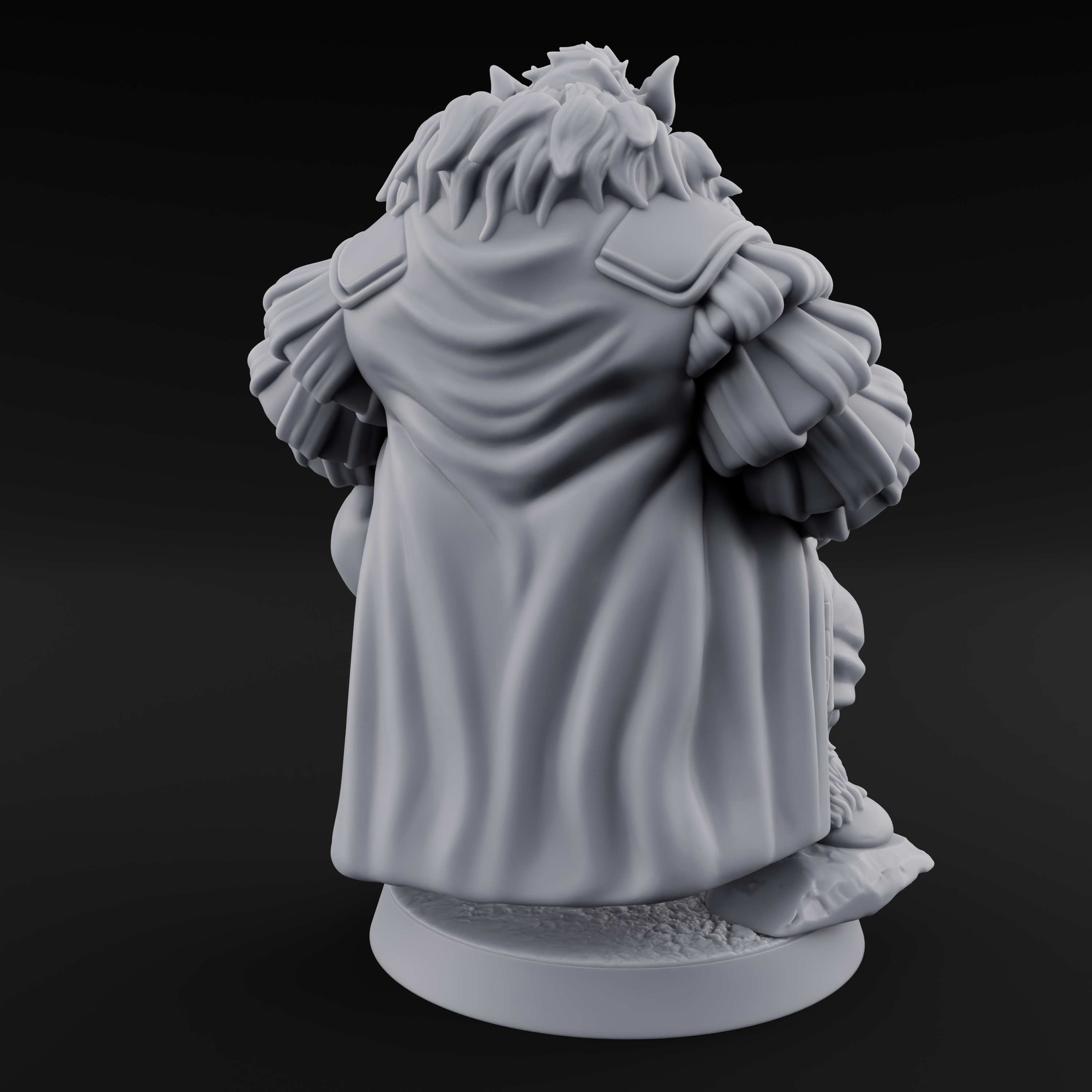 Confident Beastman Merchant Miniature for Dungeons and Dragons, Pathfinder or other TTRPGs