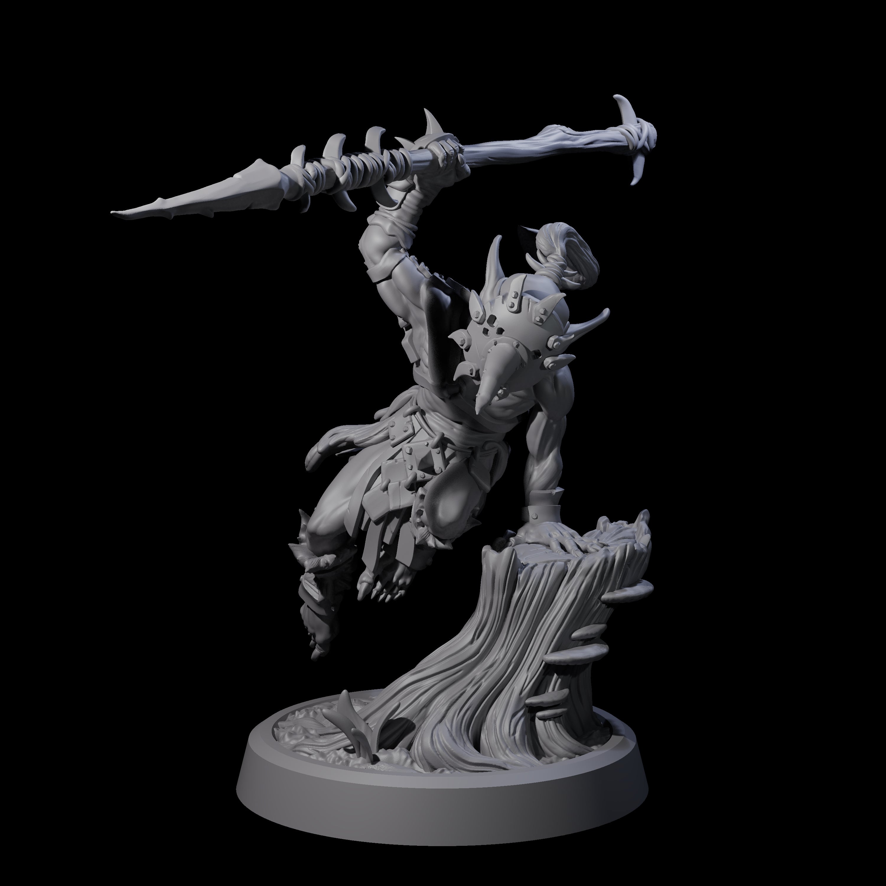 Confident Goblin Strike Team A Miniature for Dungeons and Dragons, Pathfinder or other TTRPGs