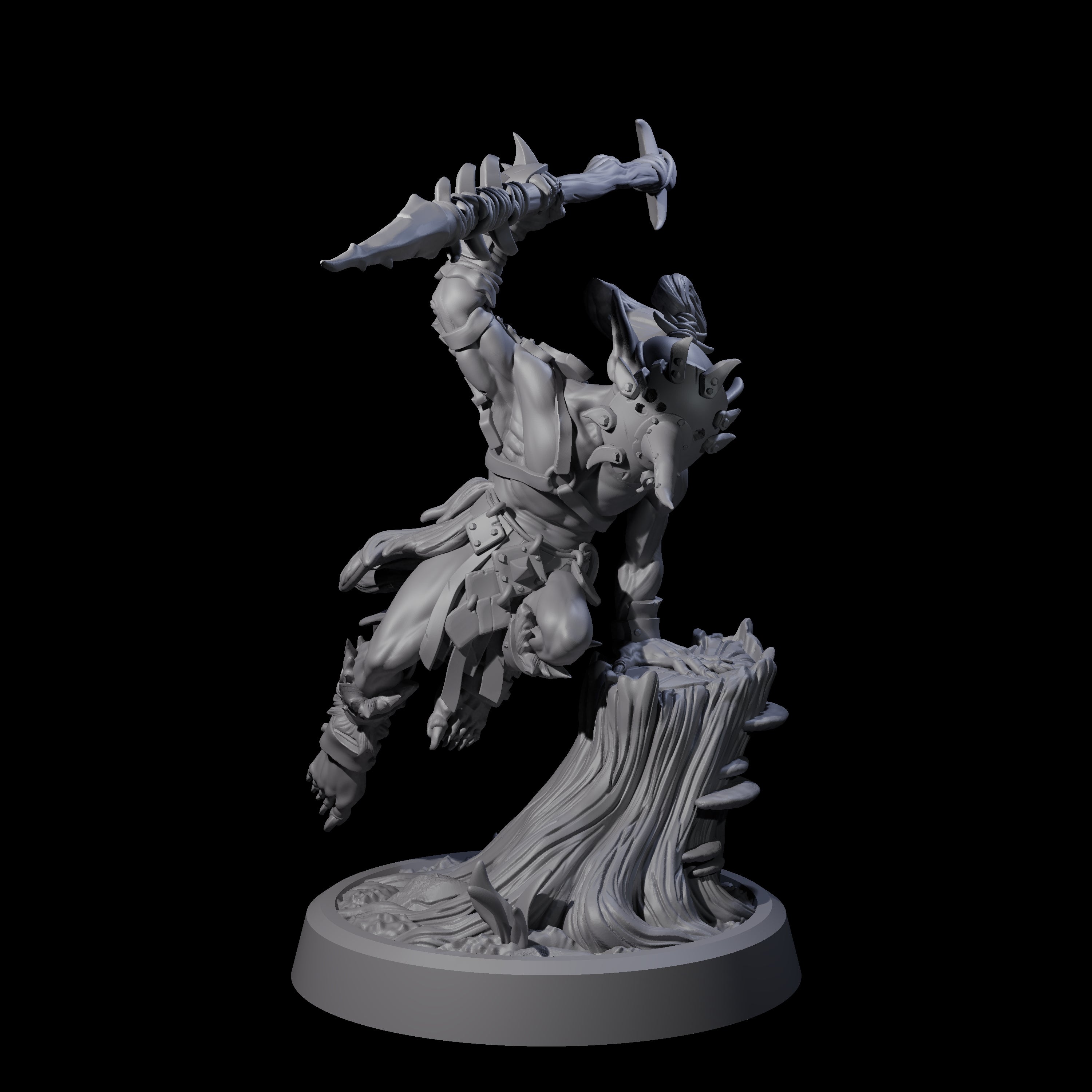 Confident Goblin Strike Team A Miniature for Dungeons and Dragons, Pathfinder or other TTRPGs