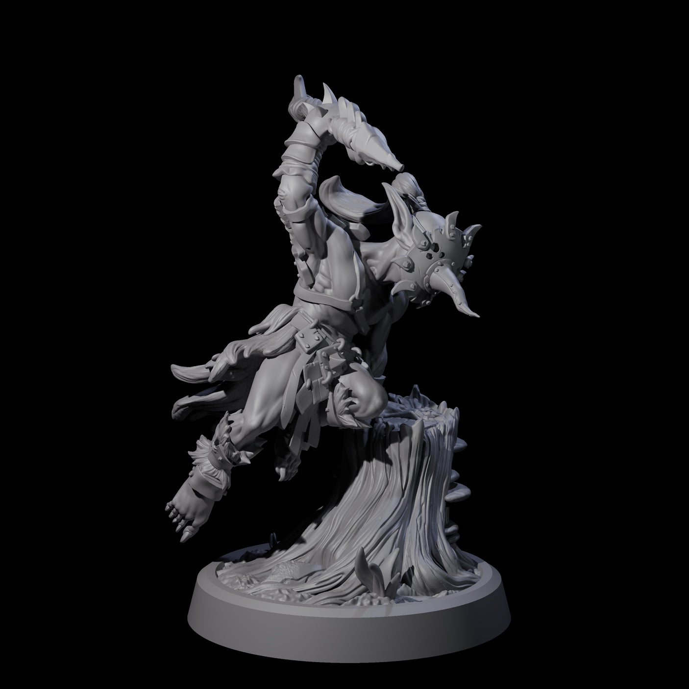 Confident Goblin Strike Team A Miniature for Dungeons and Dragons, Pathfinder or other TTRPGs