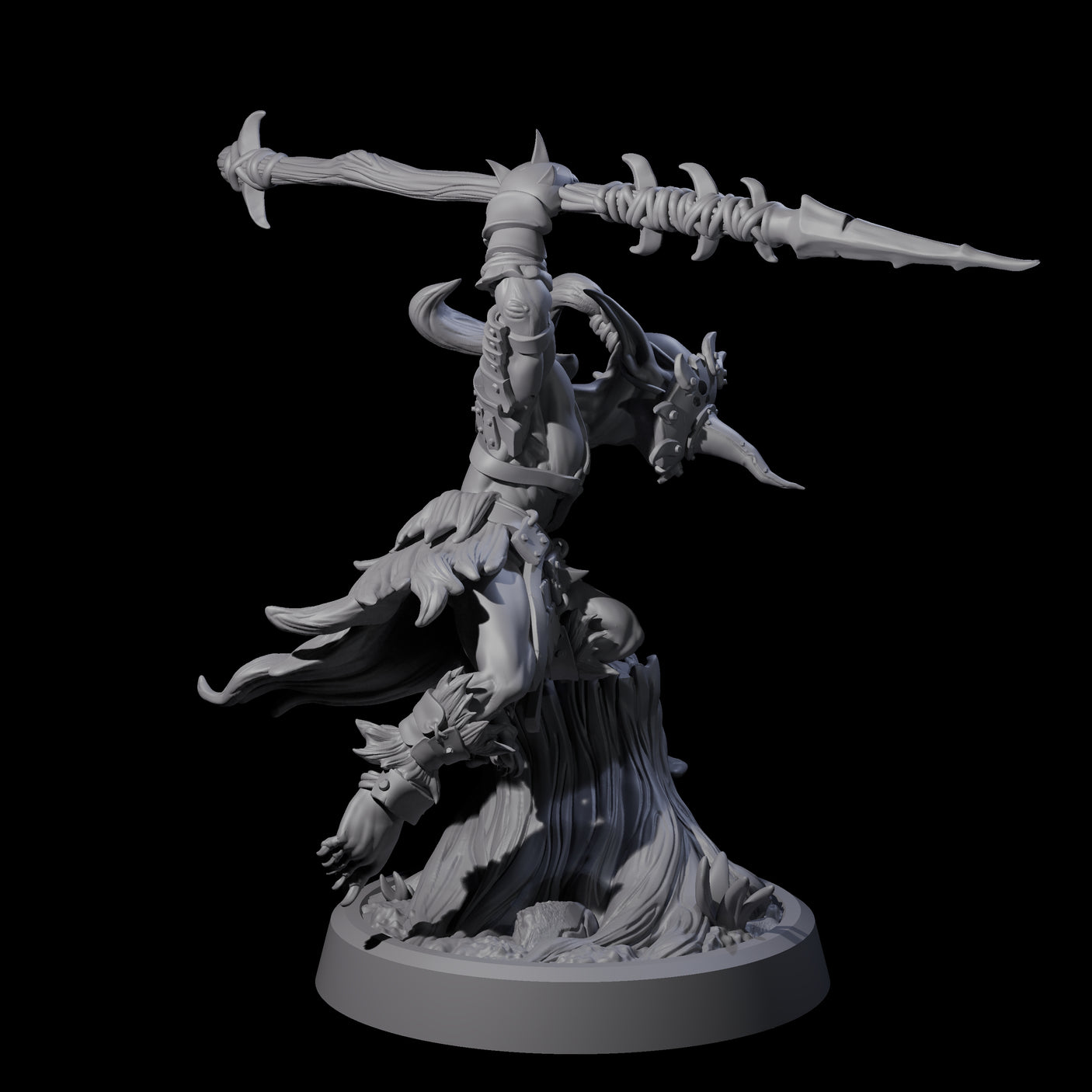 Confident Goblin Strike Team A Miniature for Dungeons and Dragons, Pathfinder or other TTRPGs
