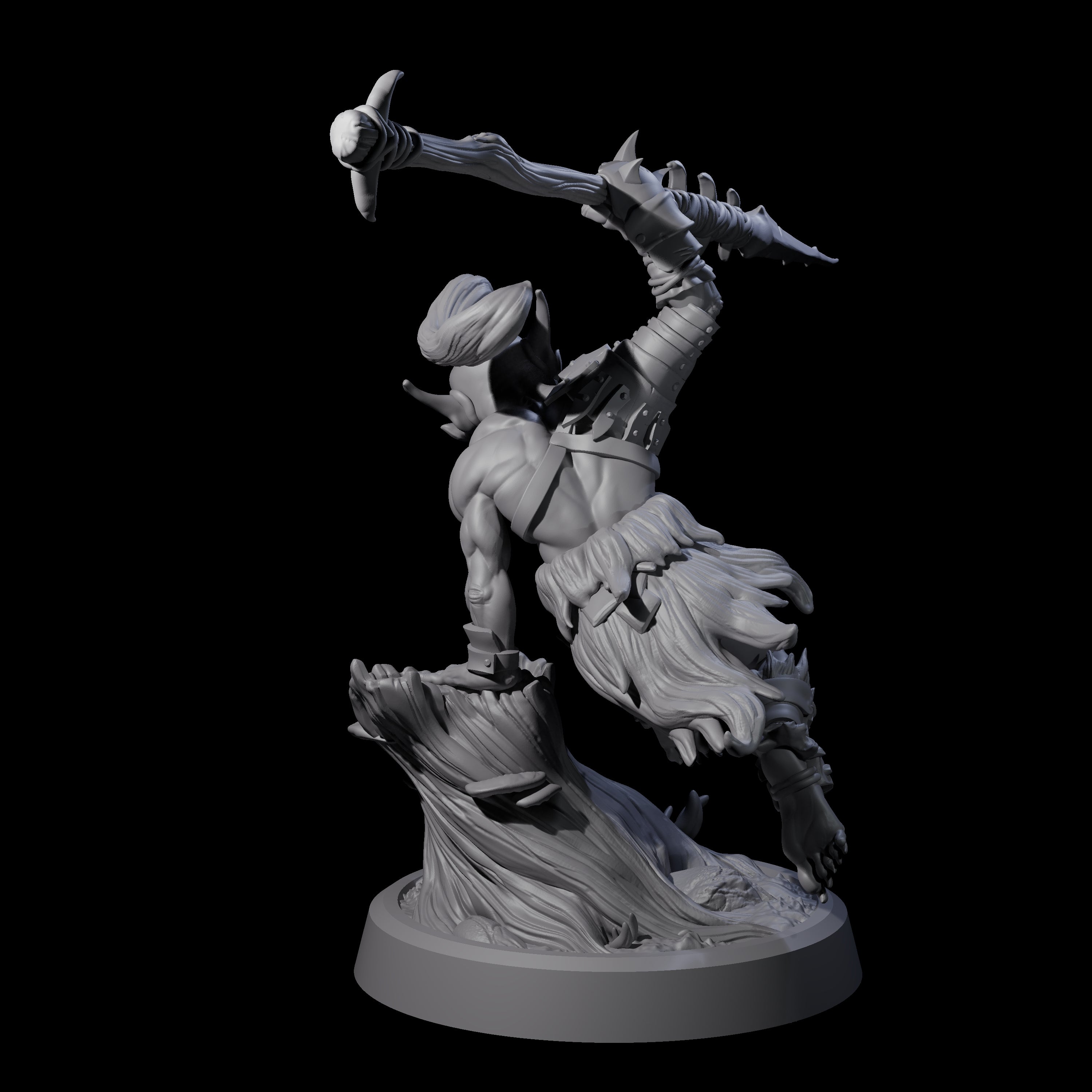 Confident Goblin Strike Team A Miniature for Dungeons and Dragons, Pathfinder or other TTRPGs