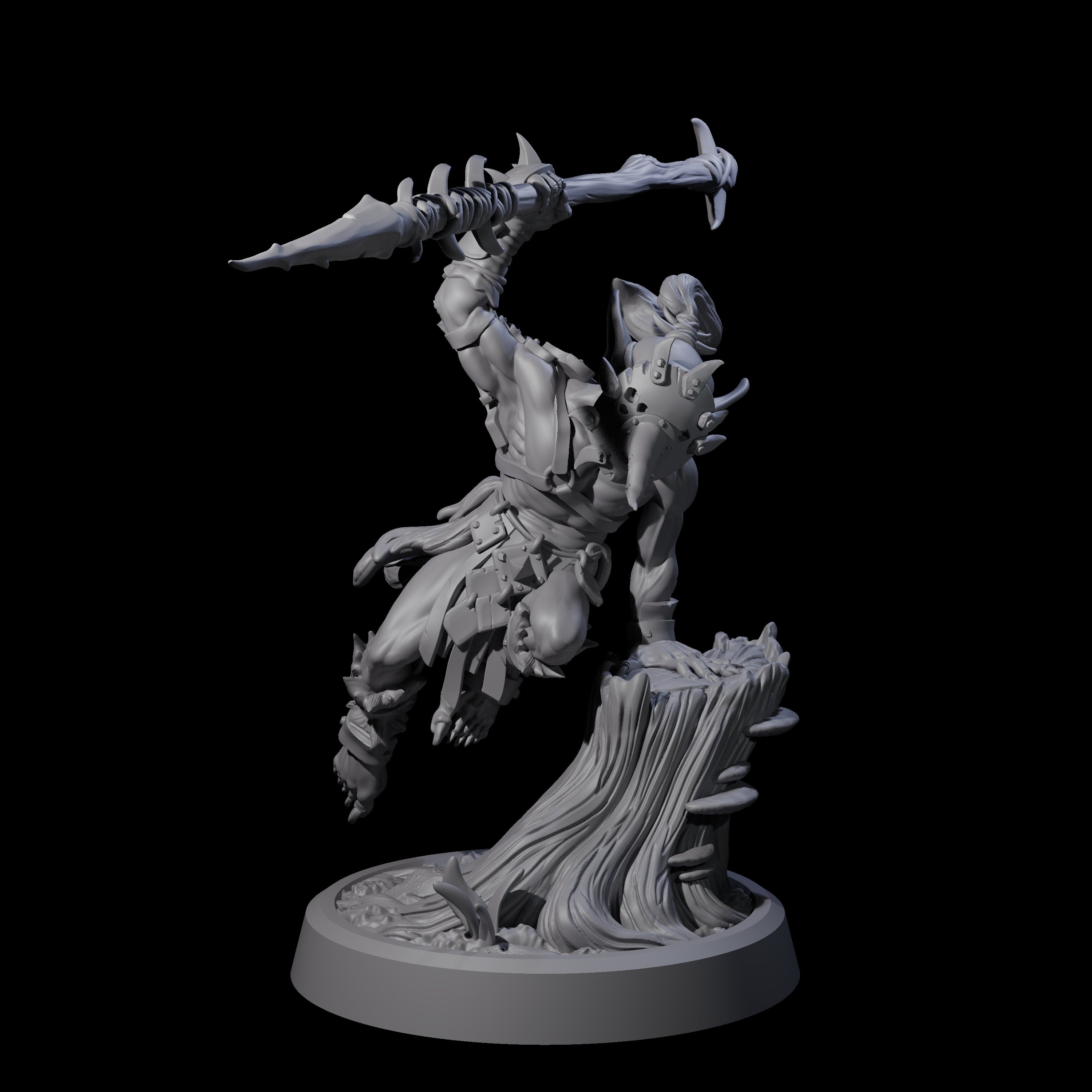 Confident Goblin Strike Team A Miniature for Dungeons and Dragons, Pathfinder or other TTRPGs