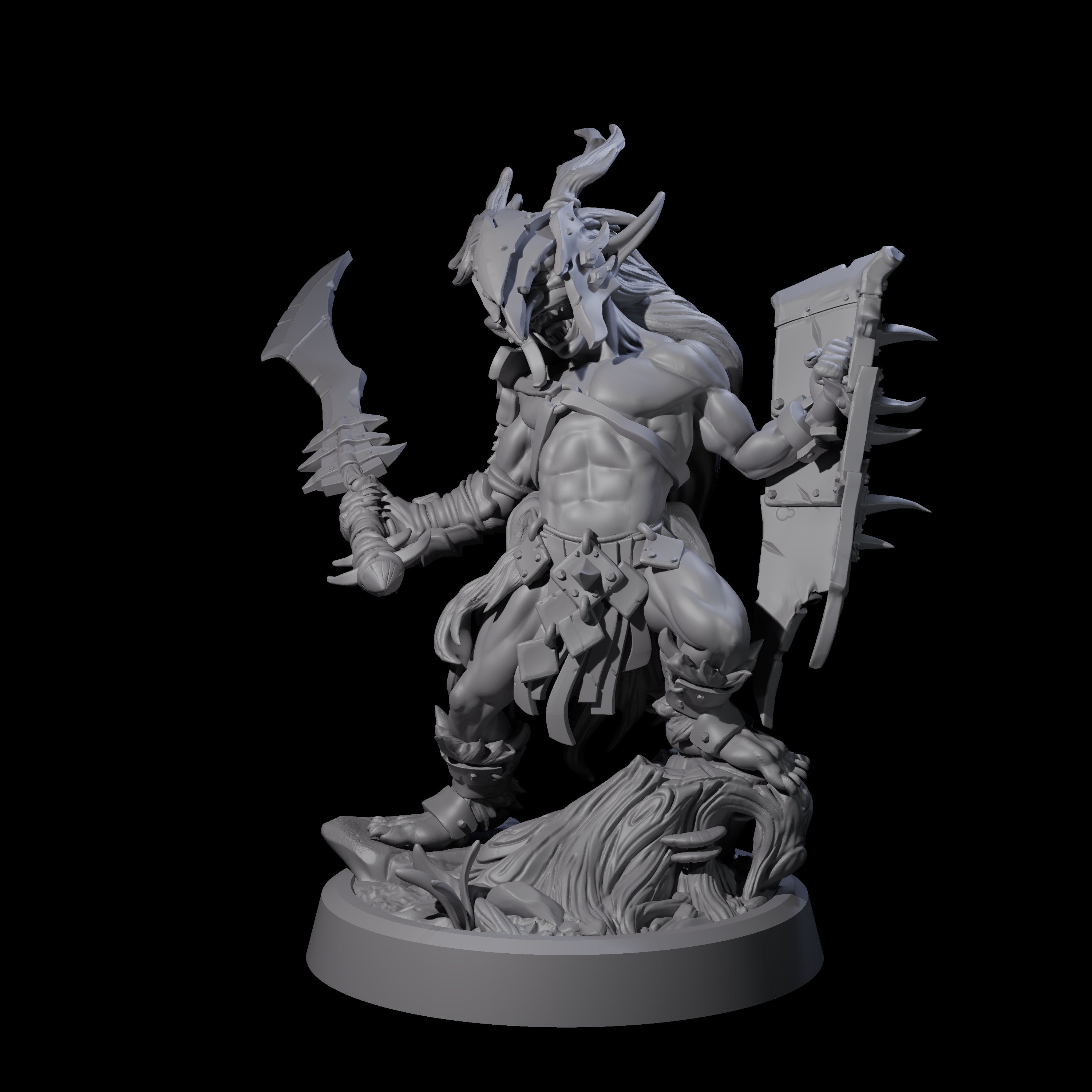 Confident Goblin Strike Team C Miniature for Dungeons and Dragons, Pathfinder or other TTRPGs