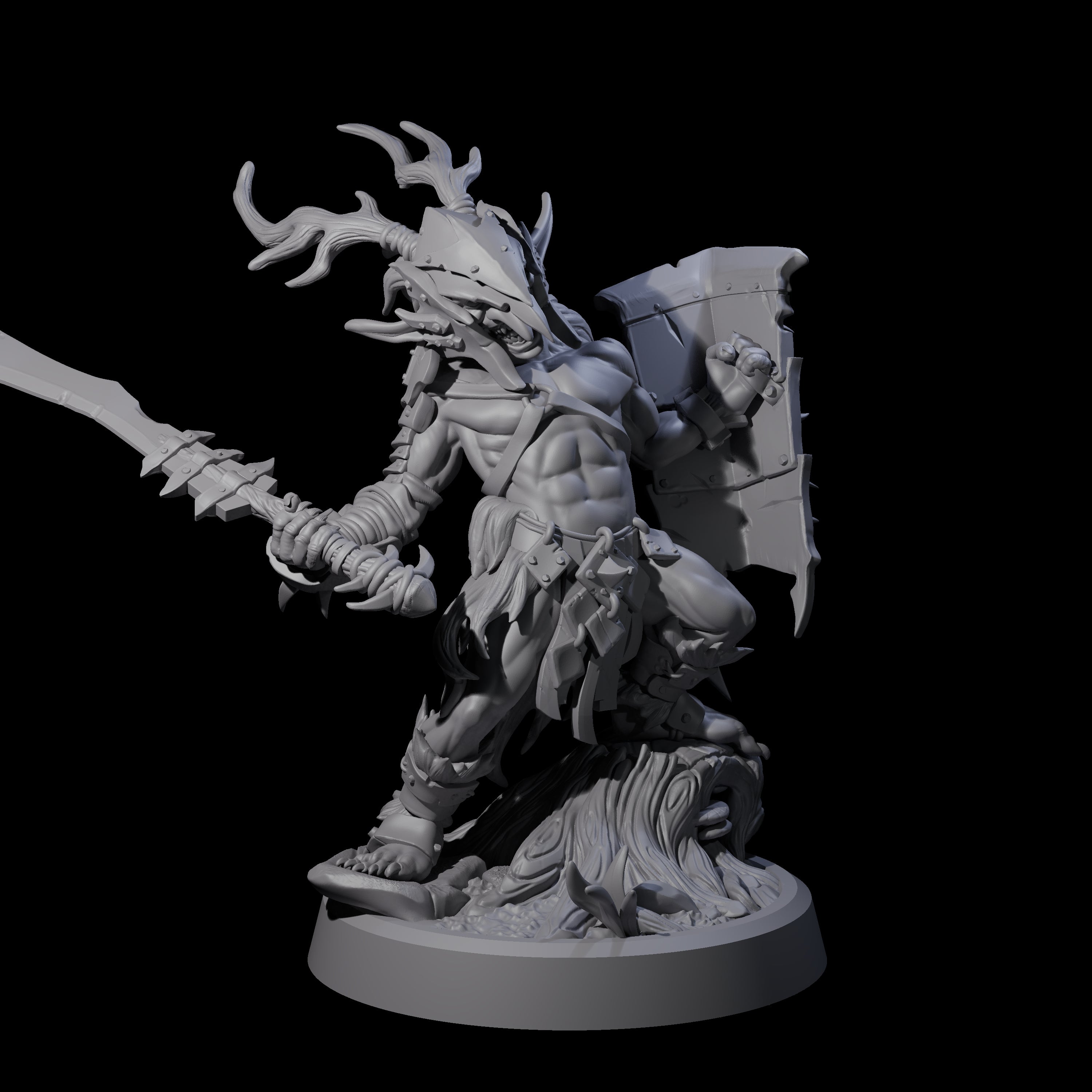 Confident Goblin Strike Team C Miniature for Dungeons and Dragons, Pathfinder or other TTRPGs