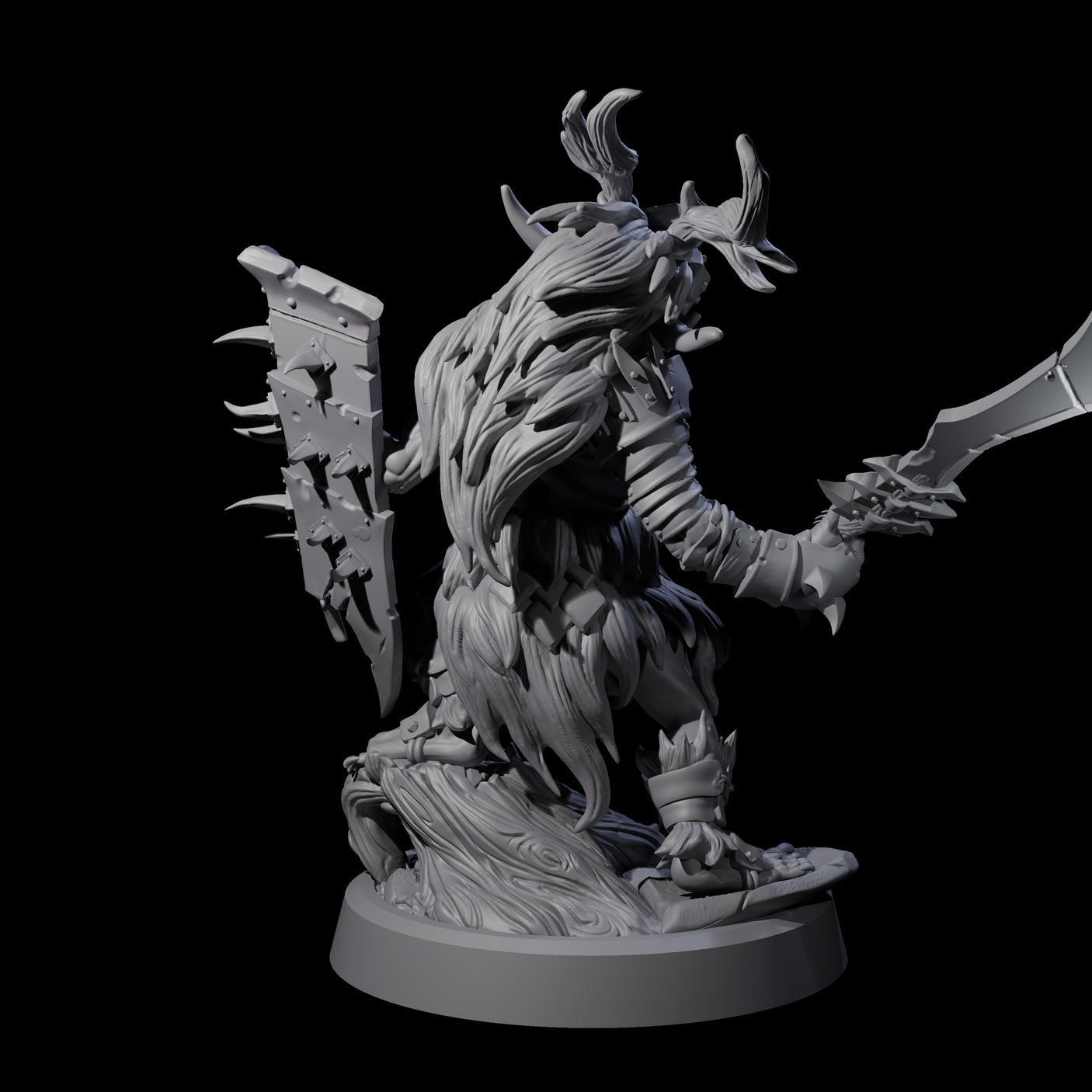 Confident Goblin Strike Team C Miniature for Dungeons and Dragons, Pathfinder or other TTRPGs